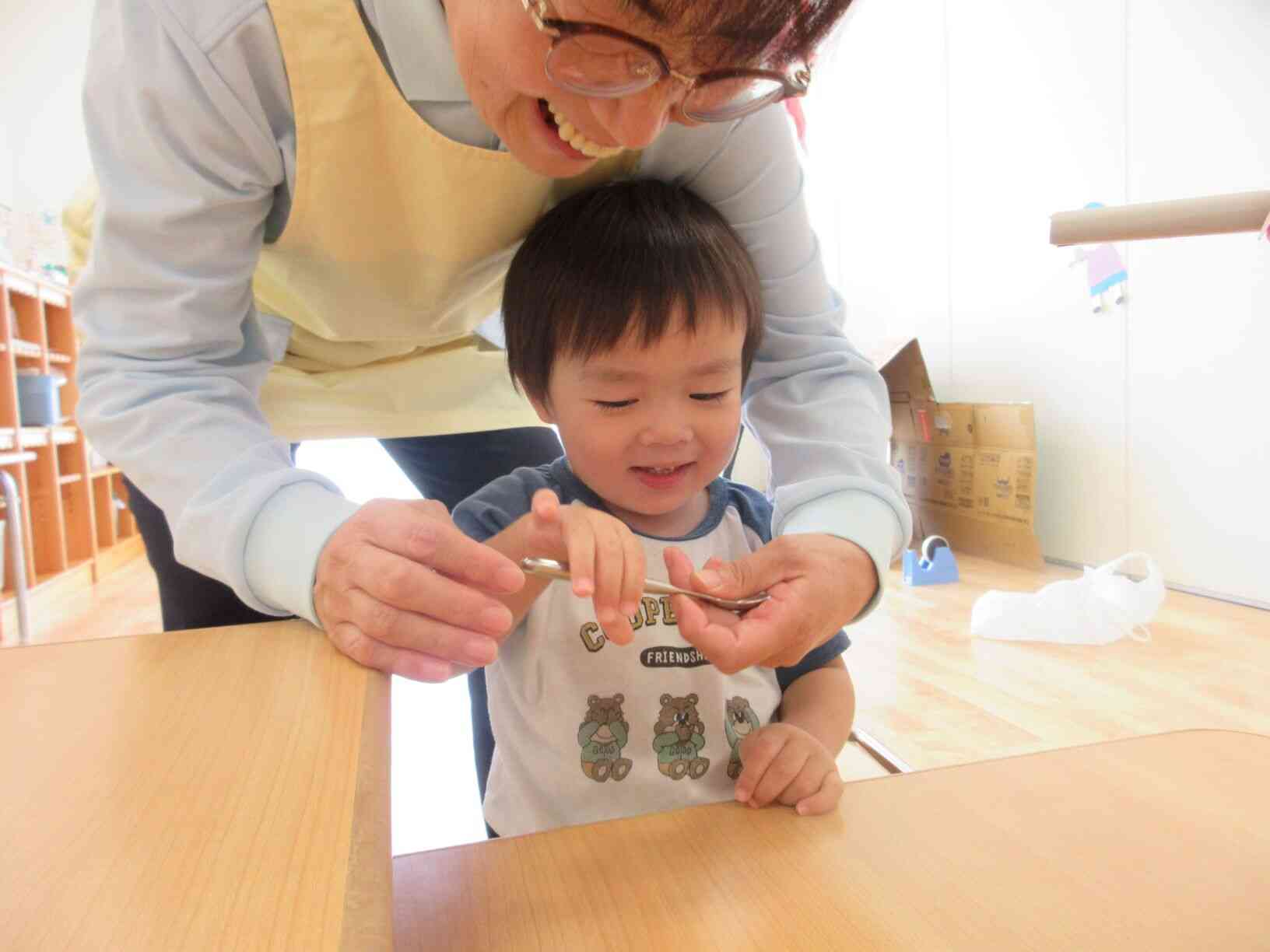 一緒に持ってみたよ♡楽しいね♪