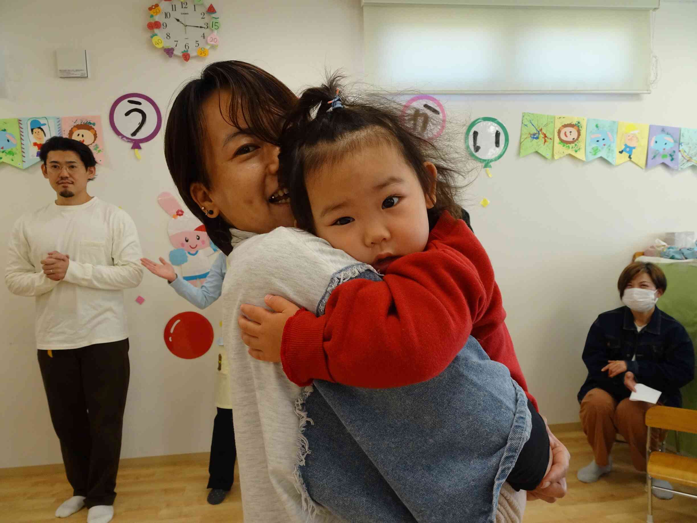 お母さん大好きっ★安心するね♡