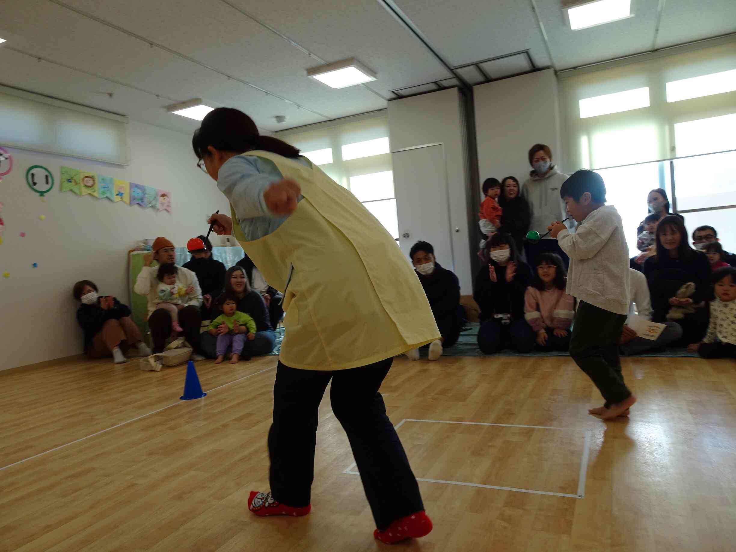 先生 VS きりん組family