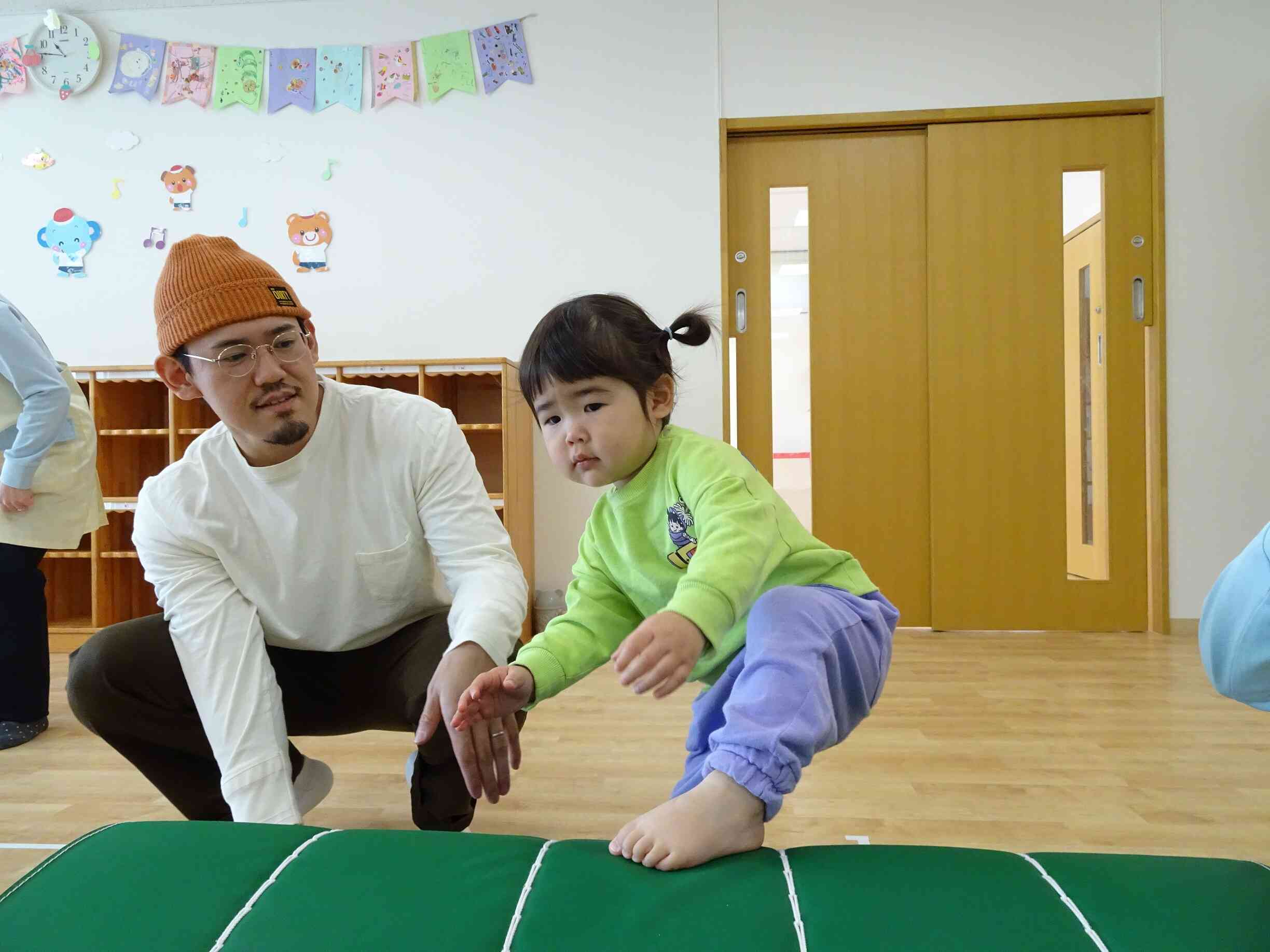 お父さんと一緒にサーキット♪
