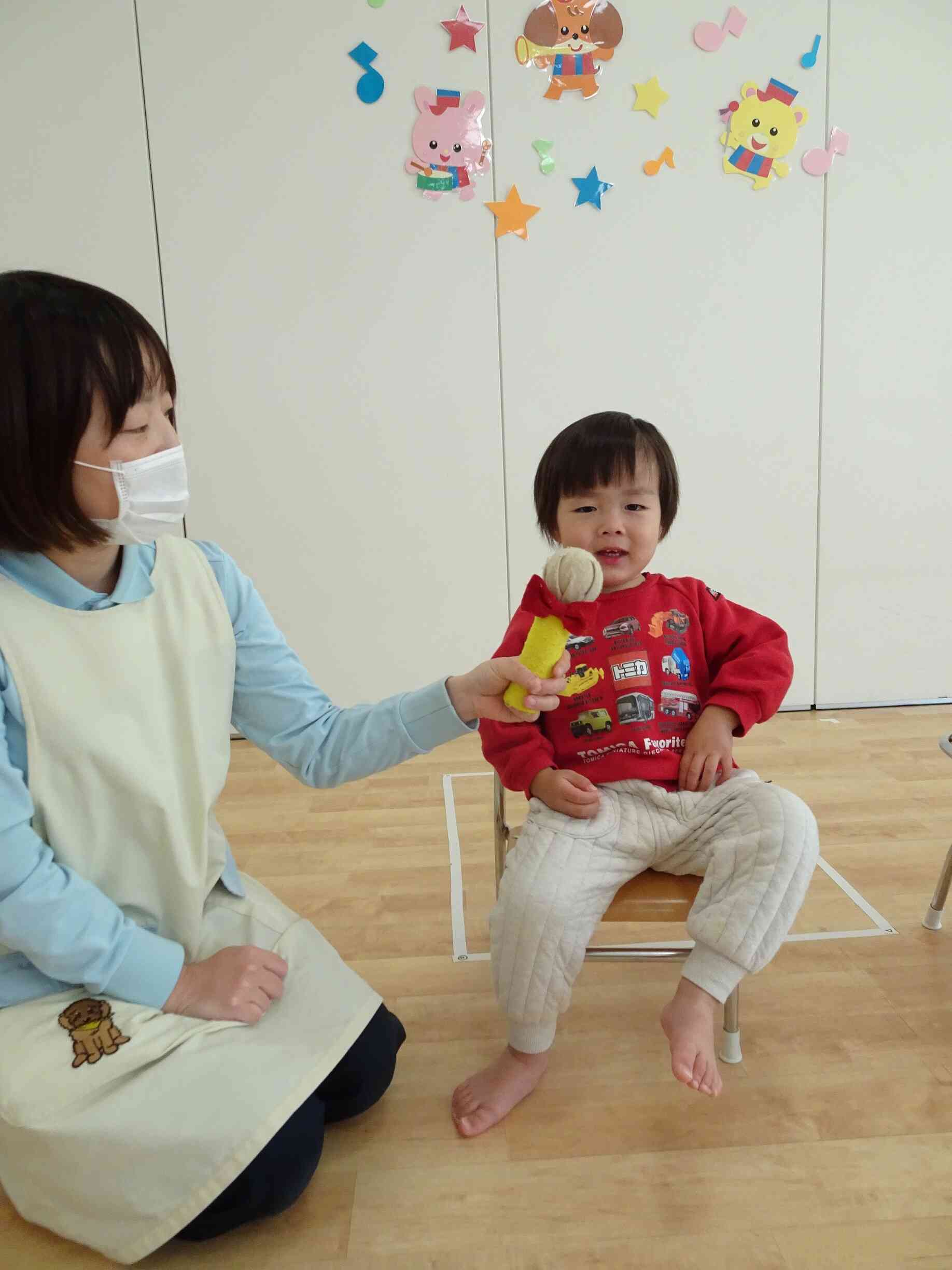 インタビューも堂々と答えてくれましたよ♪