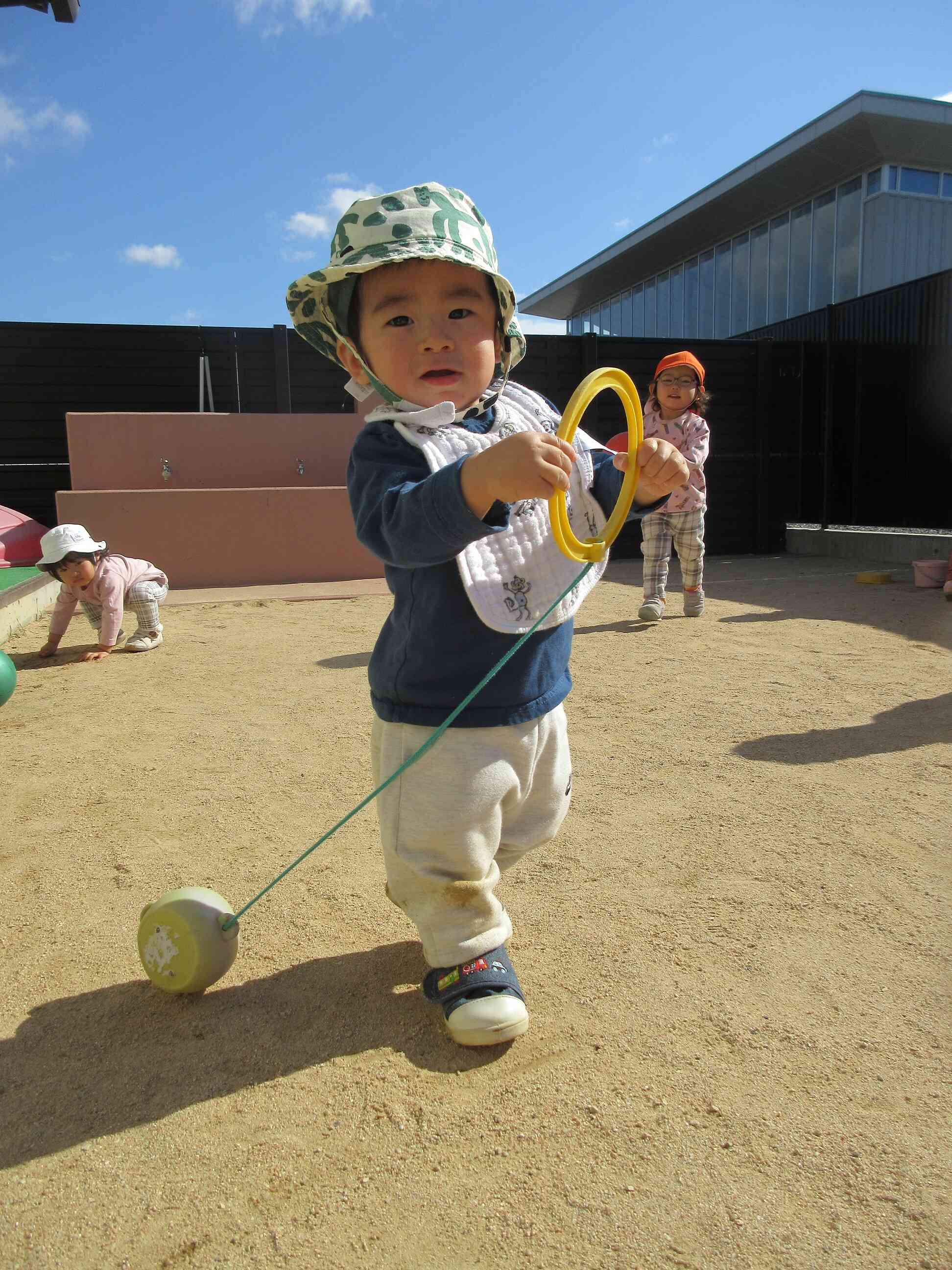 お散歩中かな・・・♡?