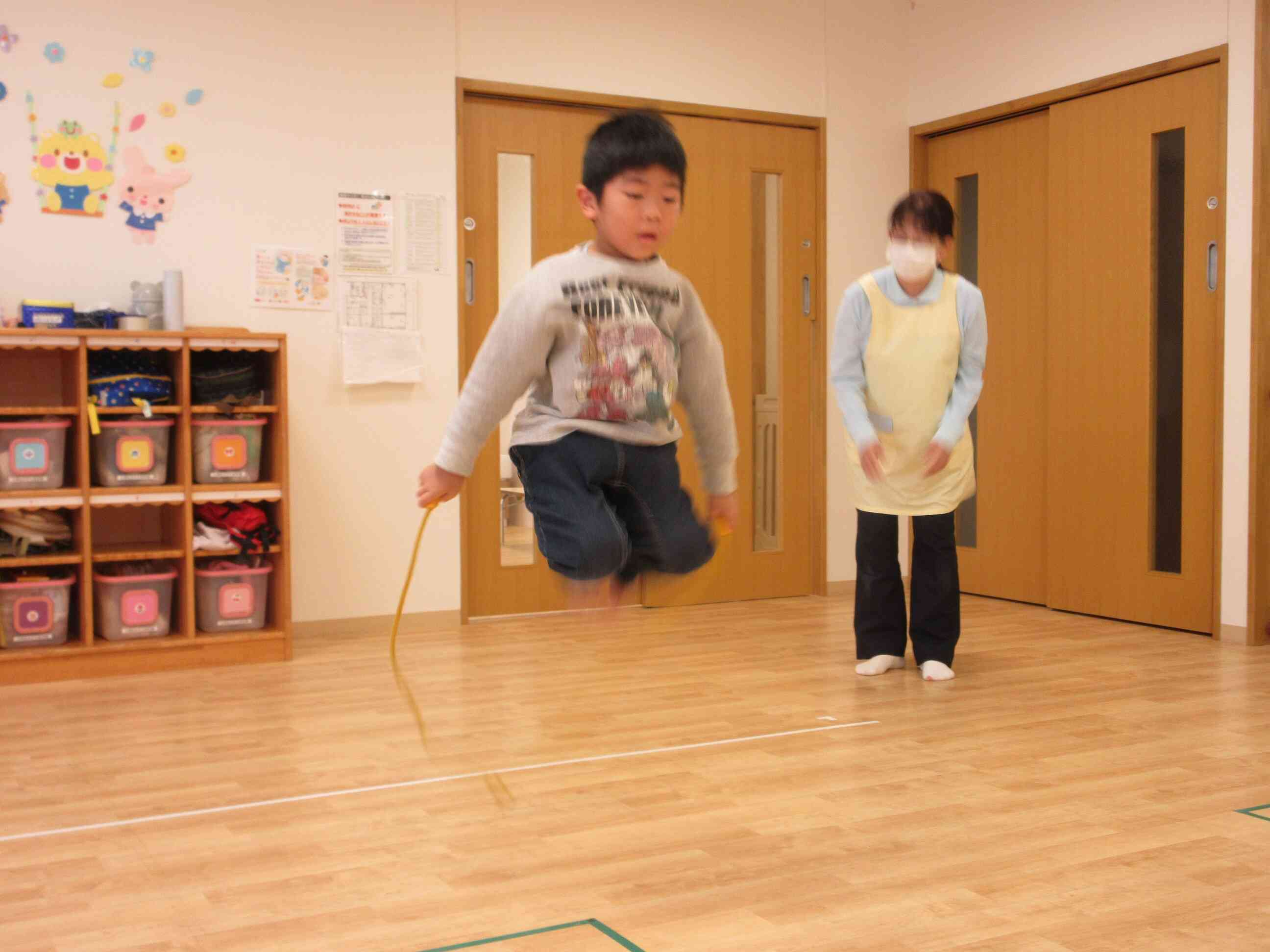 たくさん練習したよ