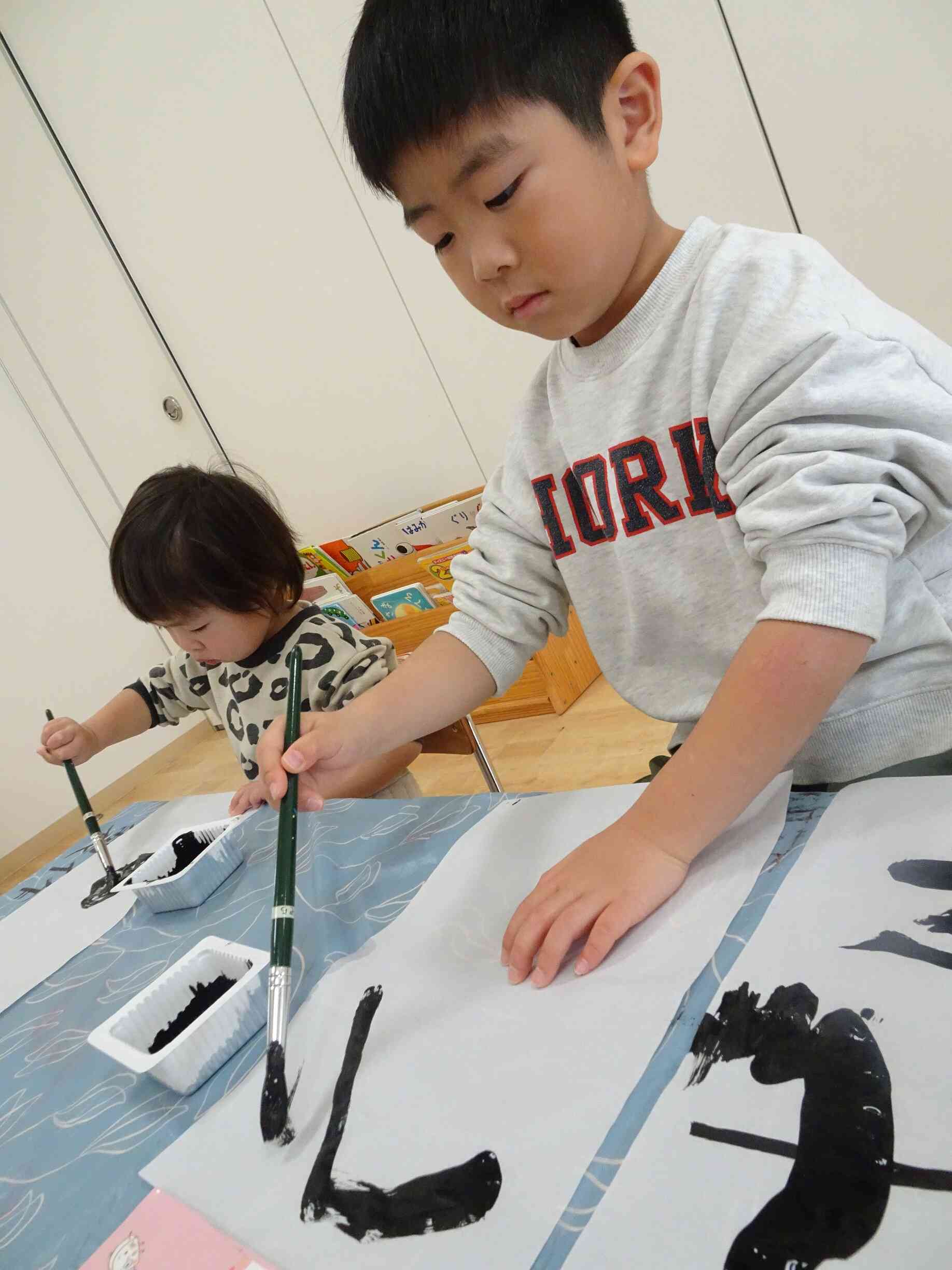 今年は『べんきょう』を頑張るとしっかり決意表明★