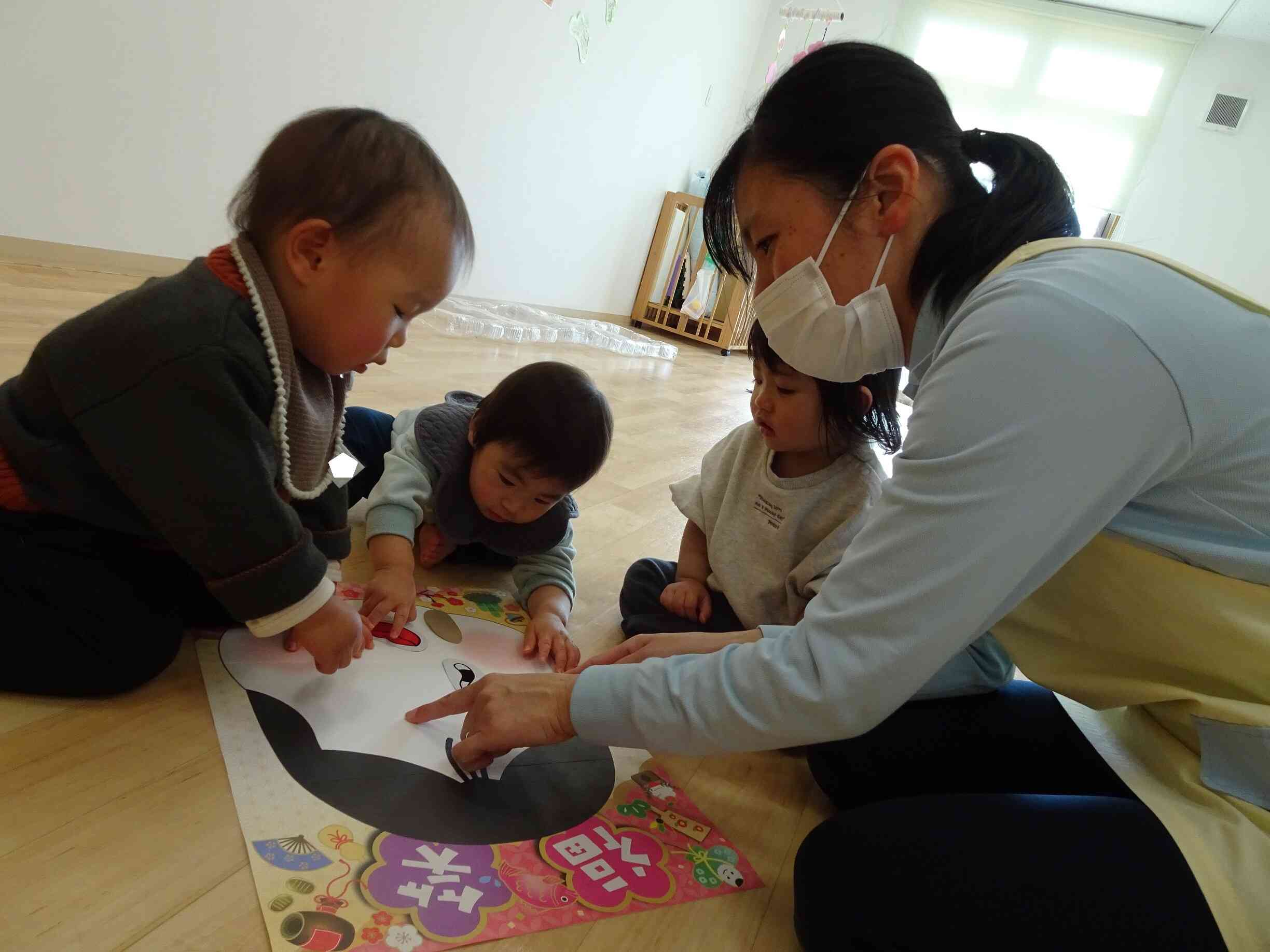 みんなで協同作業で仕上げてみよう♪