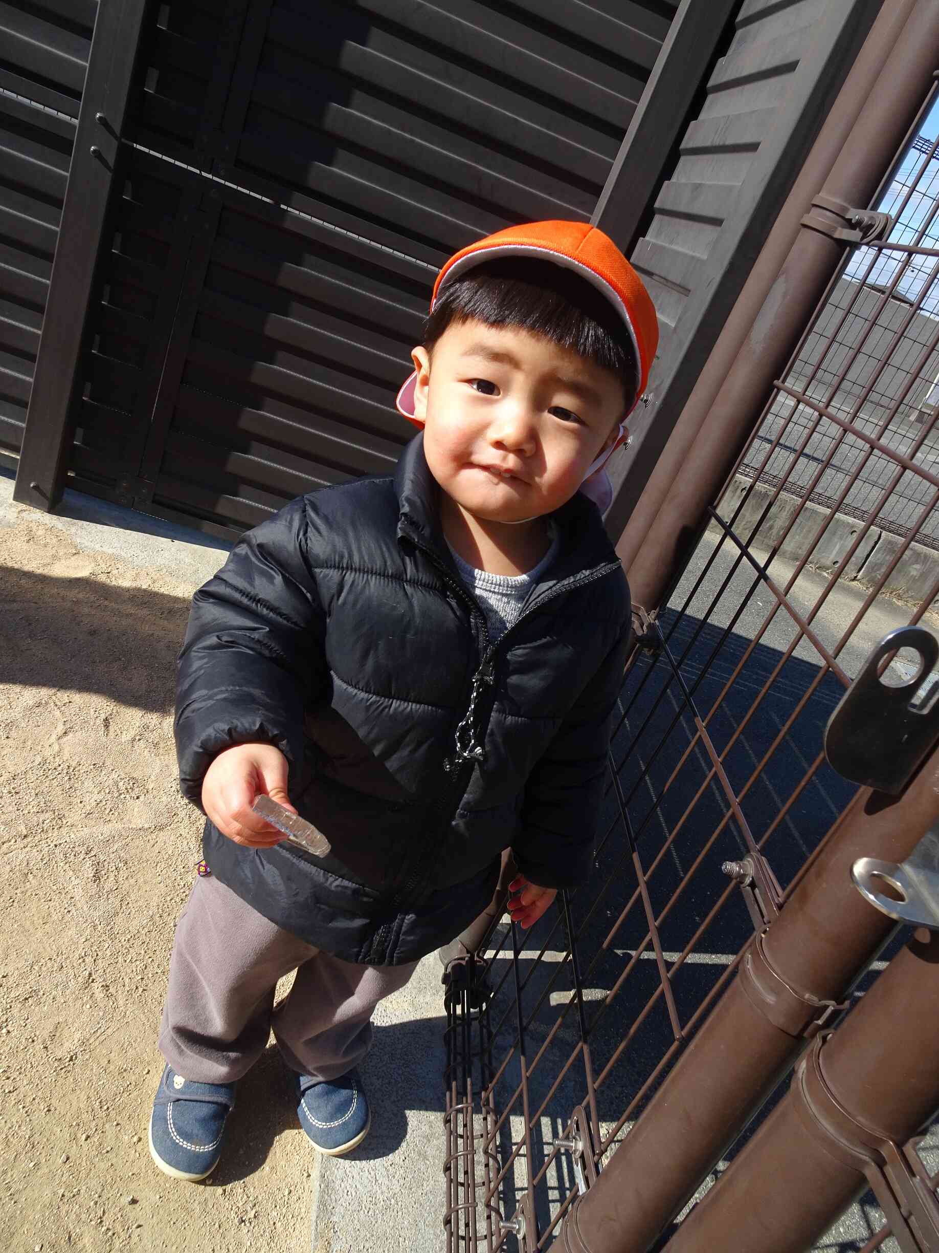 冷たいなぁ～♡