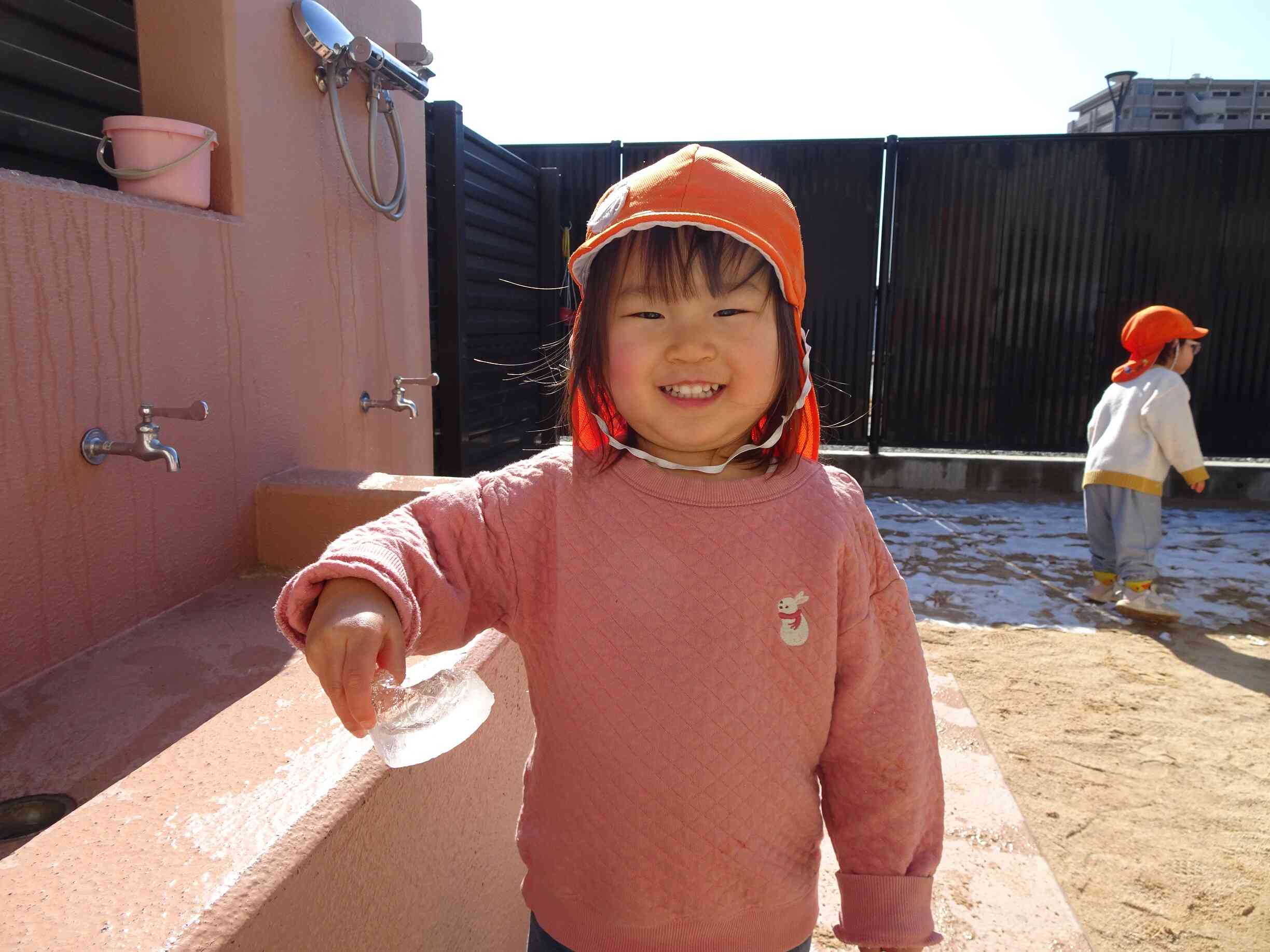 氷もできていたよ♪