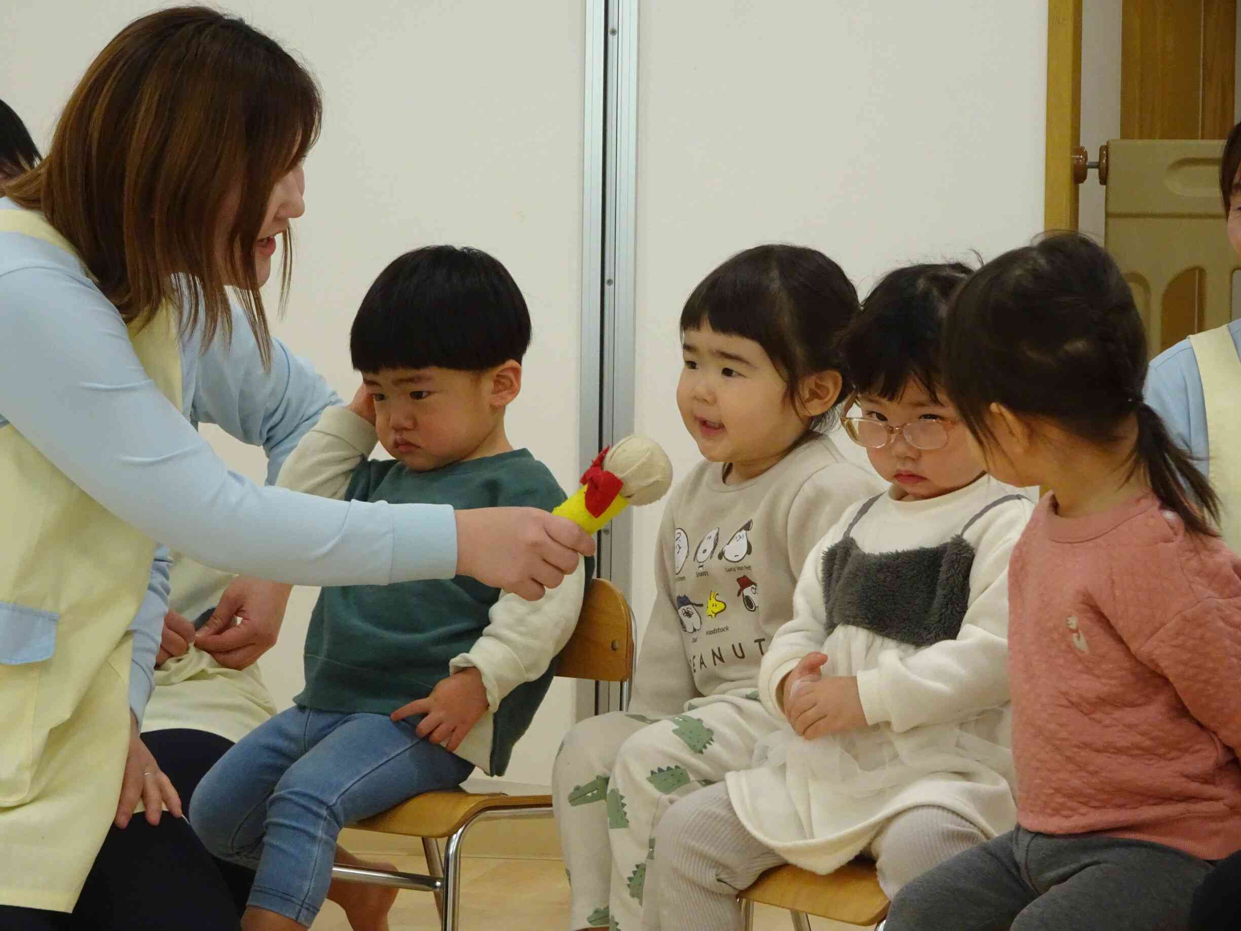 朝の会の様子♡いつも通りに頑張れたよ！！！