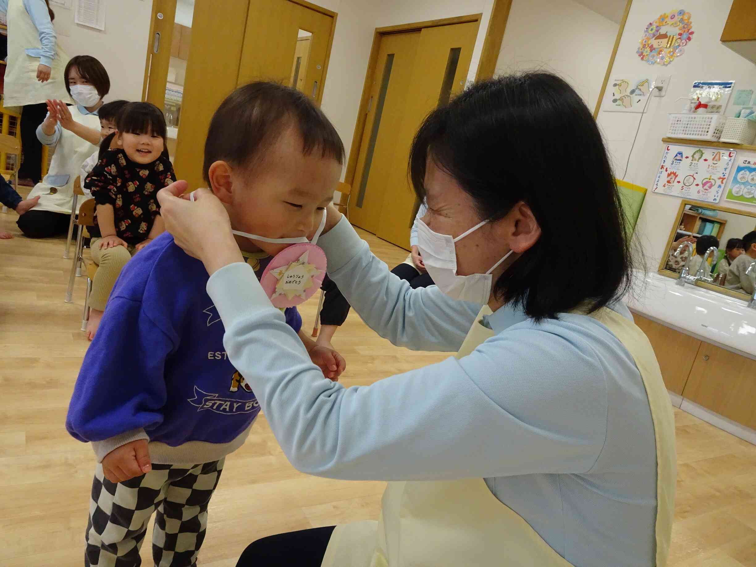 メダルもらったよ☆