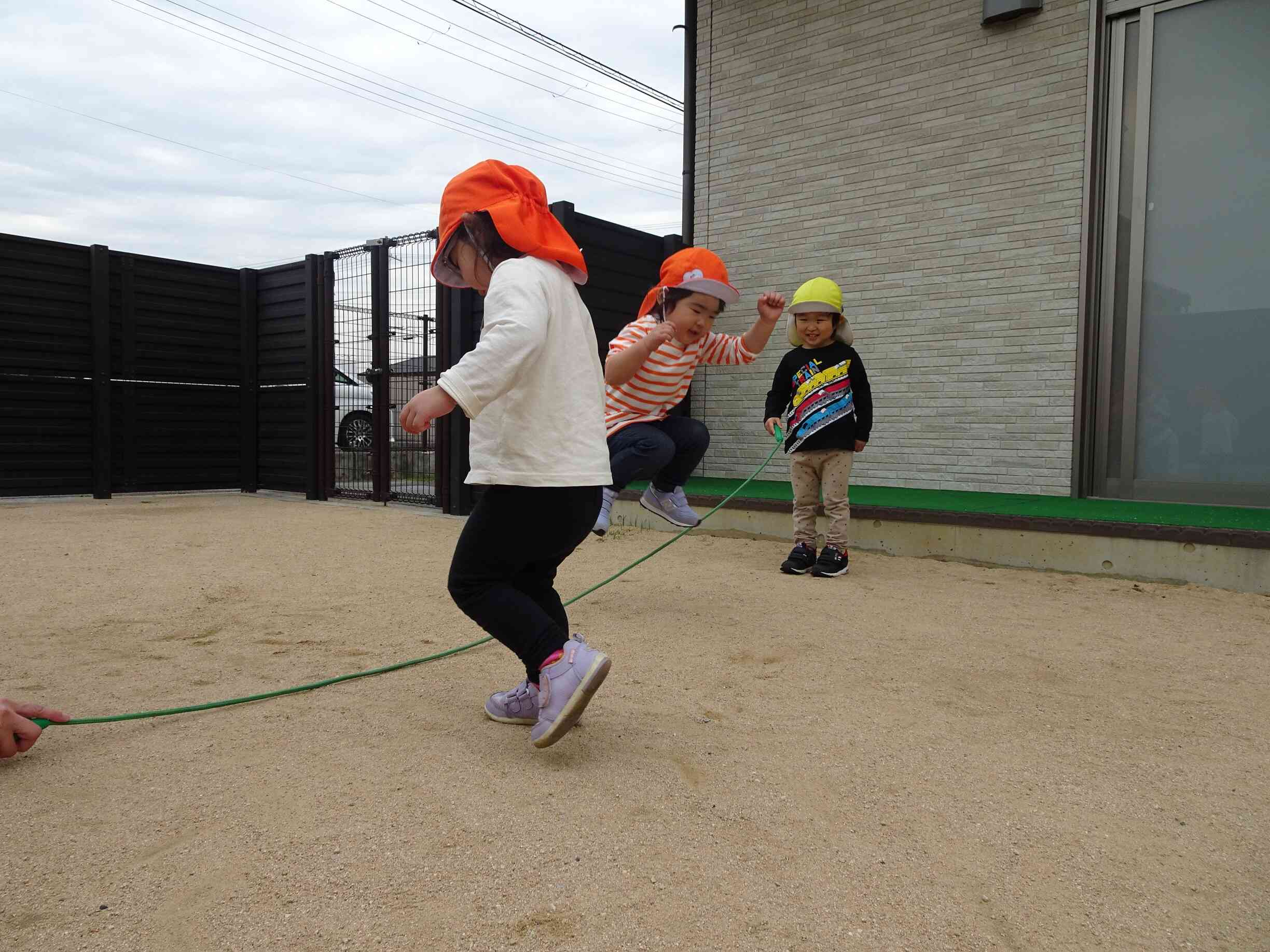 全身を使ってジャーンプ！！！！！