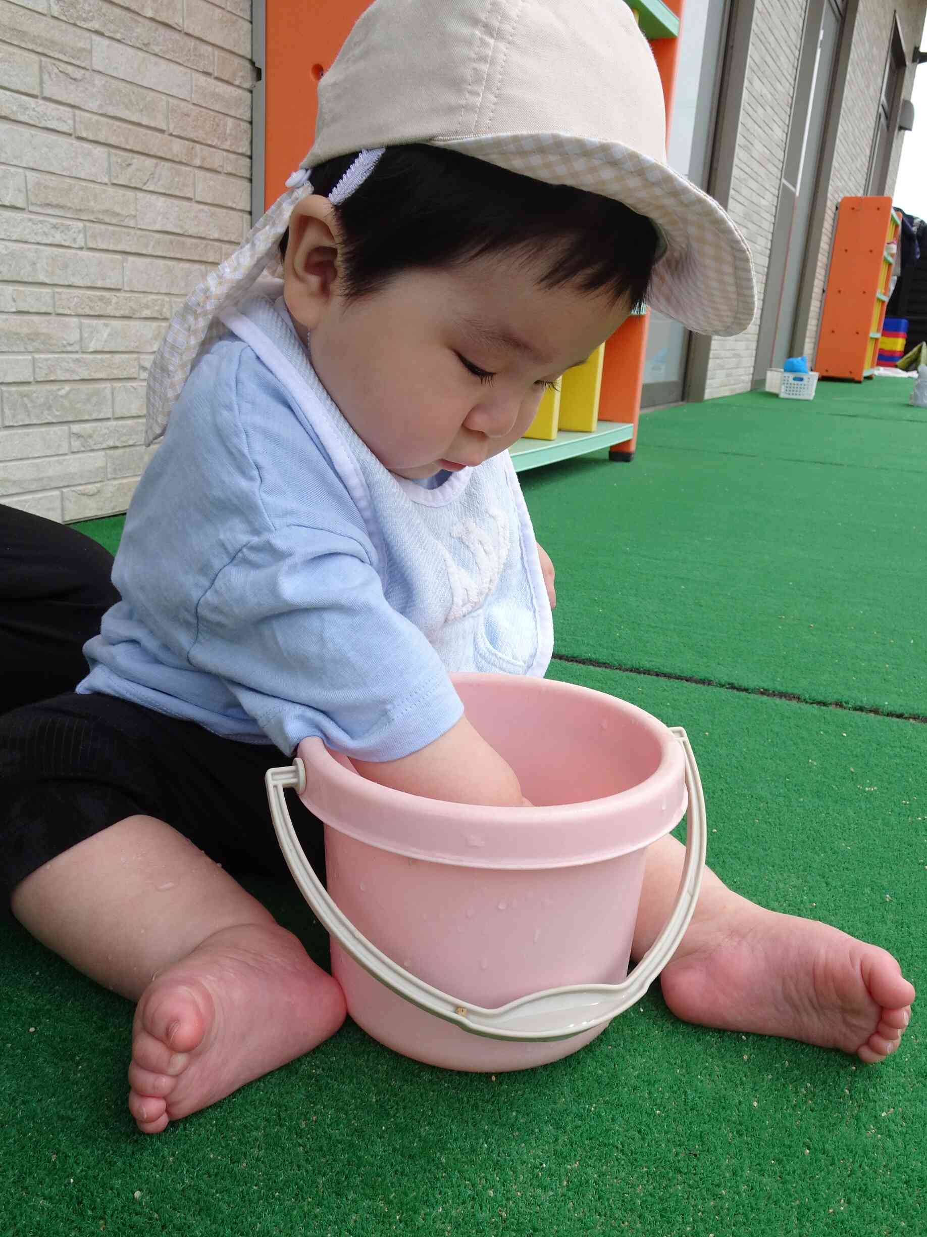 冷たくて気持ちいいね♪