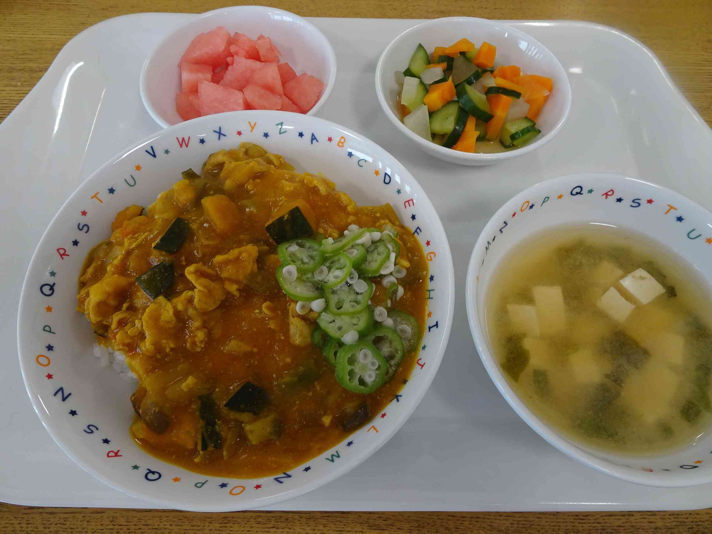 7月８日の給食
