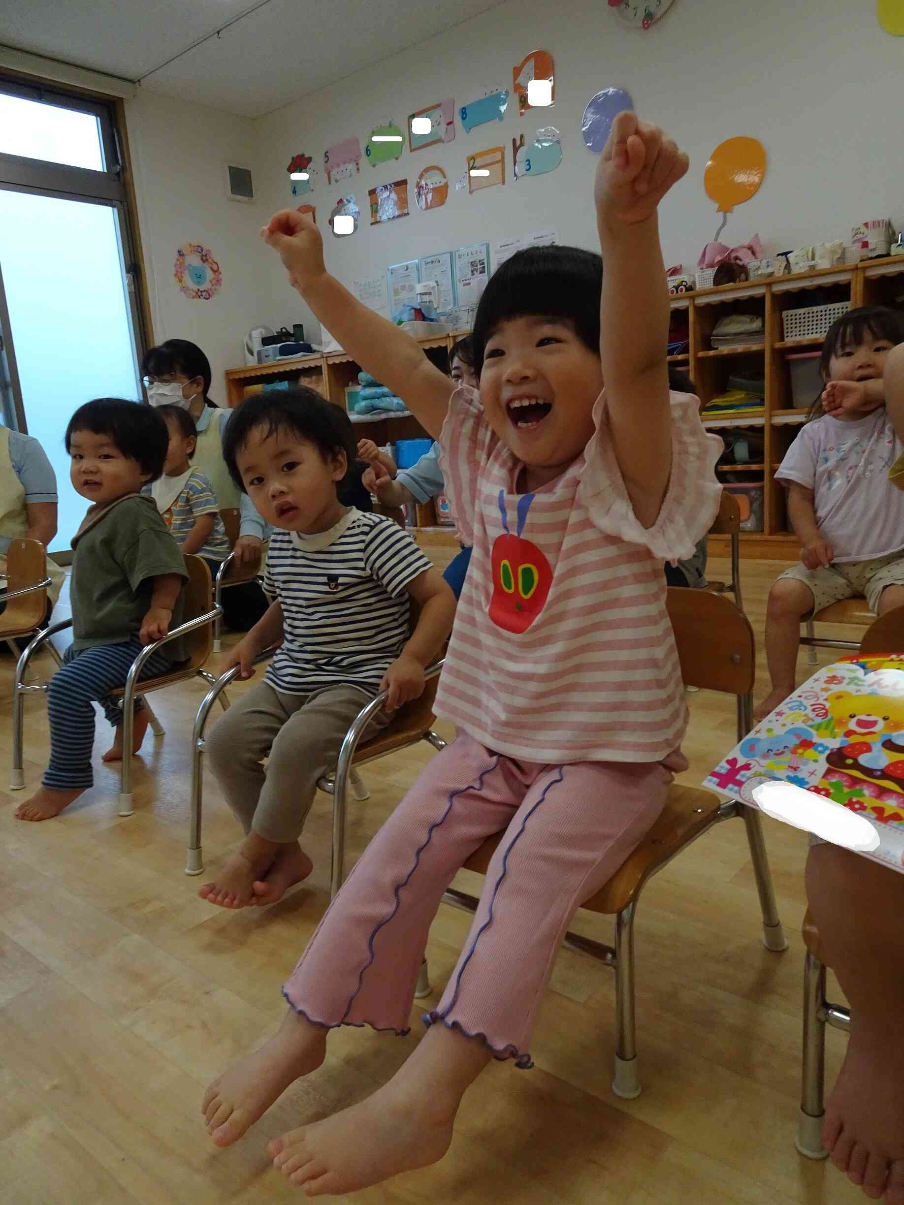 一体感満載の出し物で楽しい時間だね★
