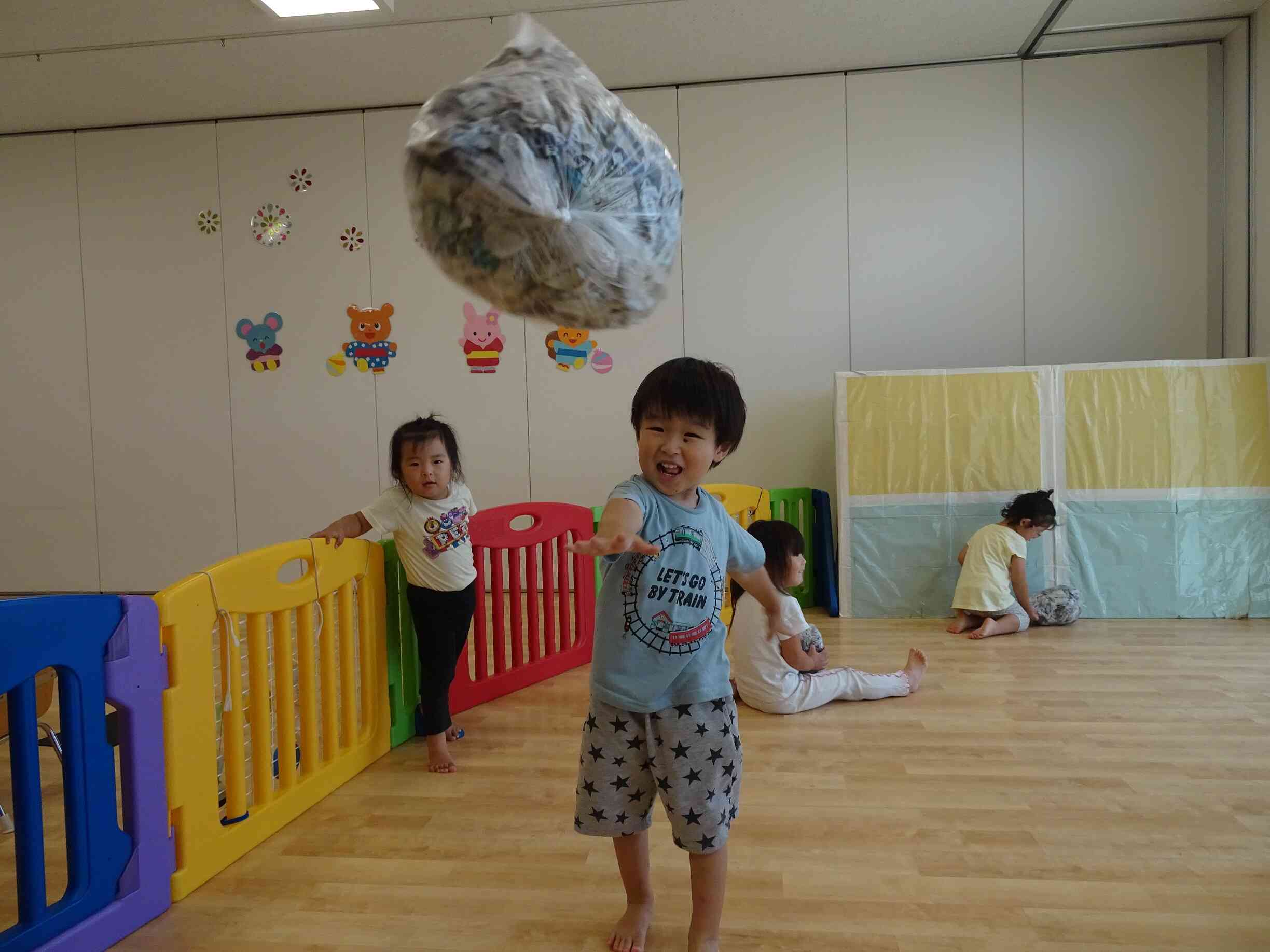 袋に詰めて・・・♡