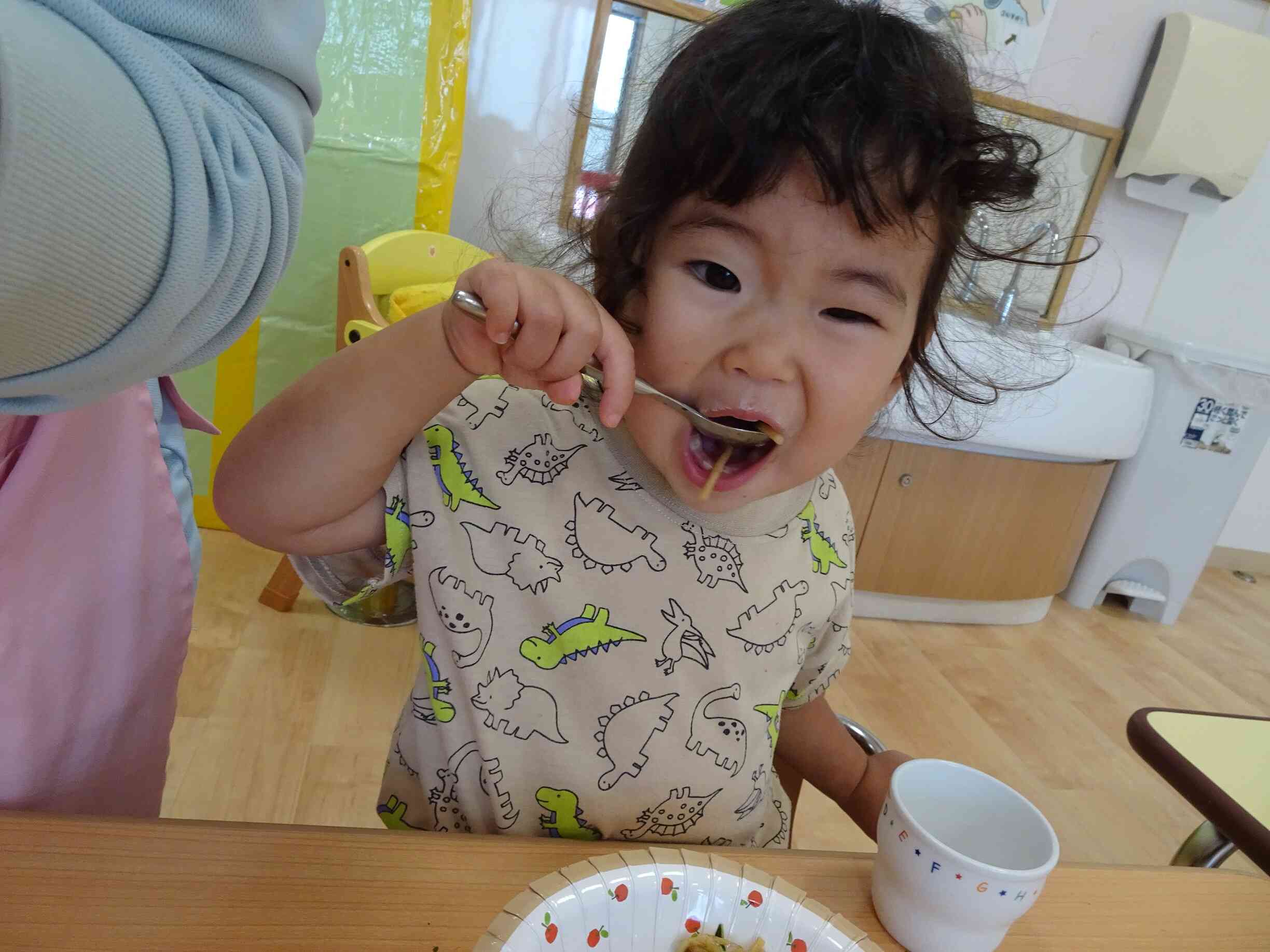 大きなお口で！！！