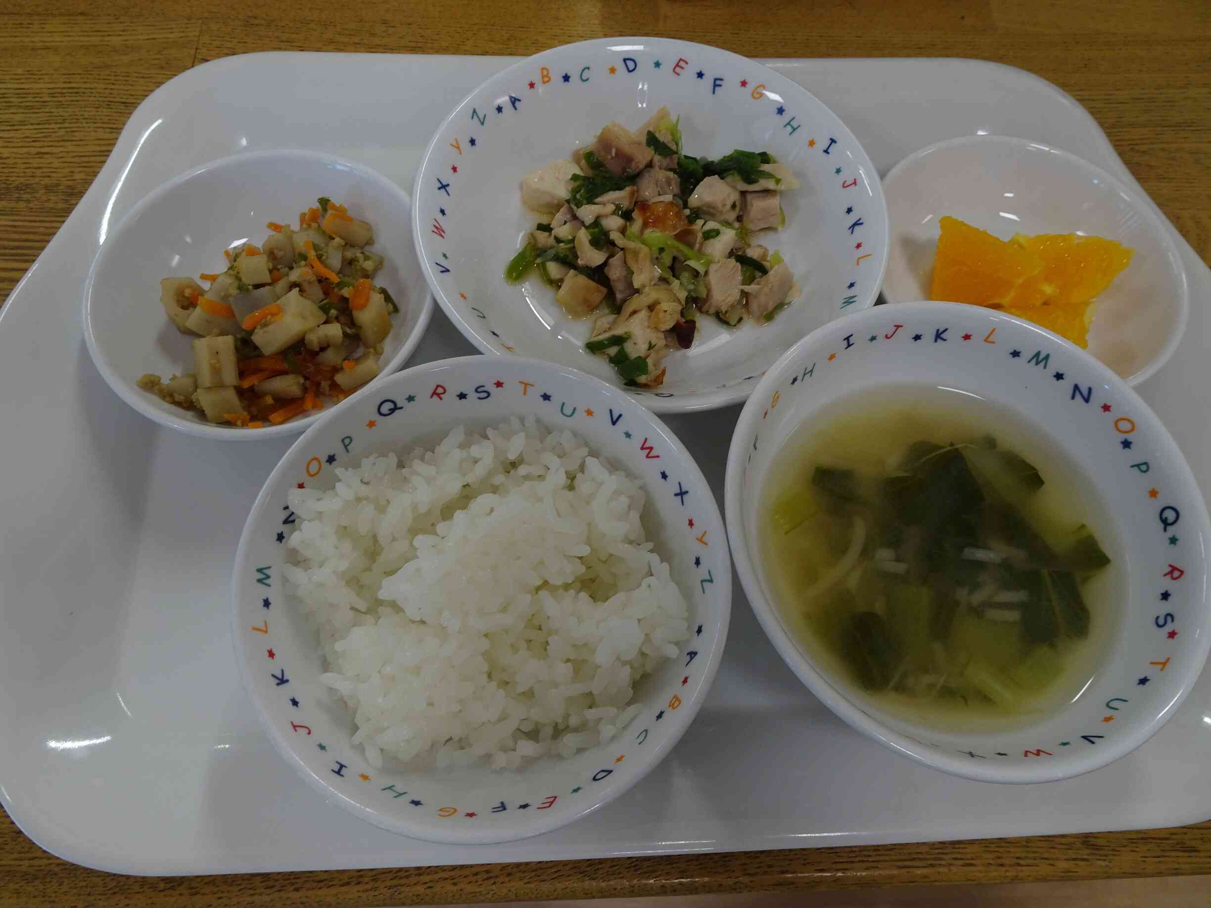 10月9日の給食
