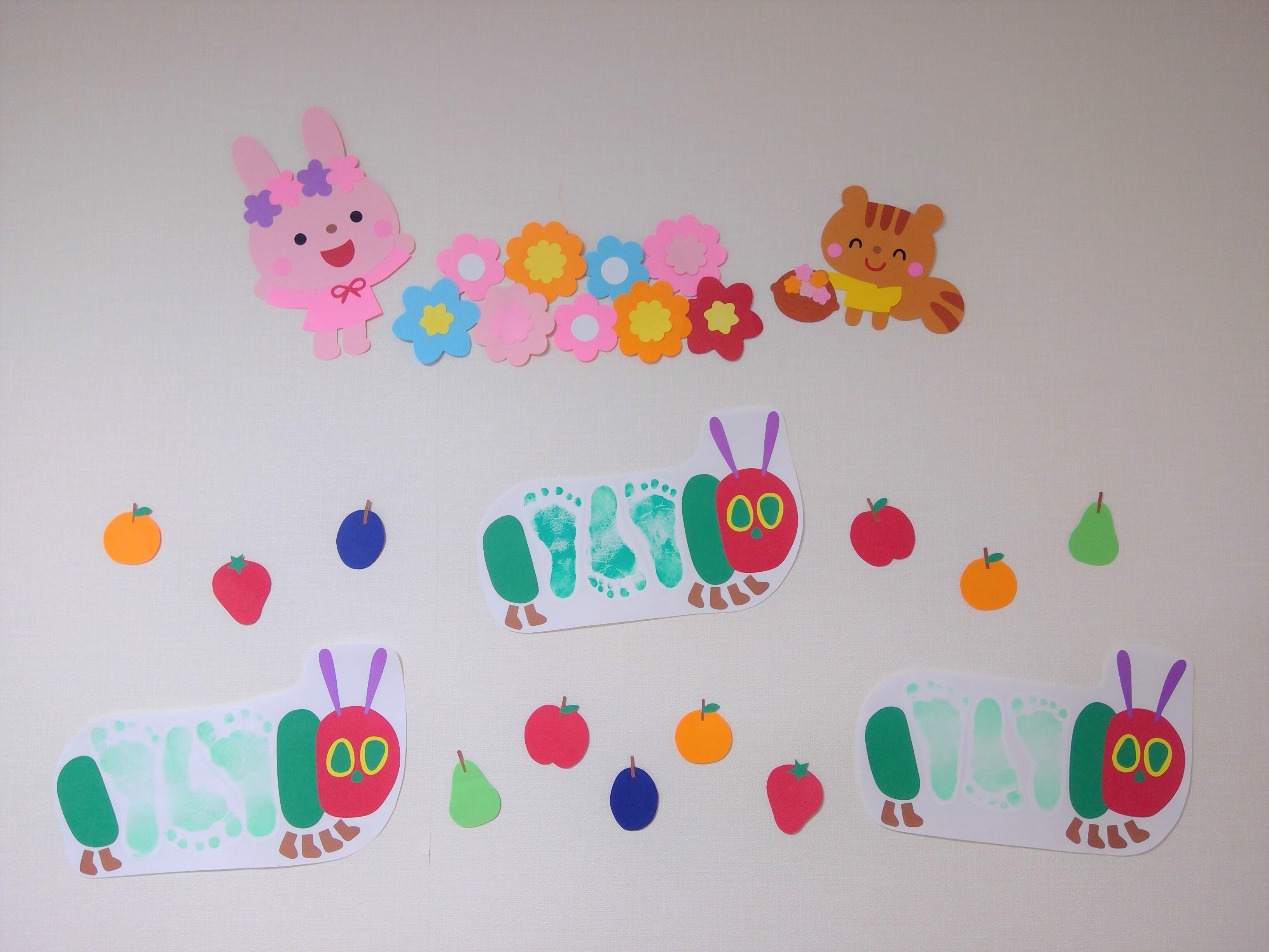 ひよこ組5月の壁面と製作の様子☆｜ニチイキッズ本城中央保育園