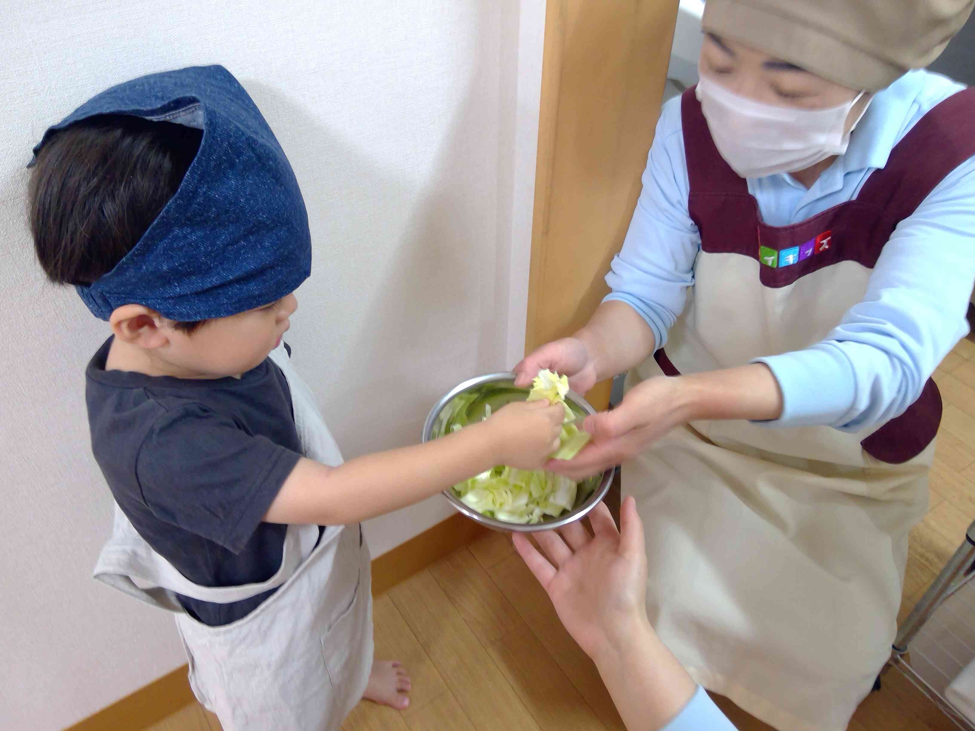 たくさんちぎったよ☆