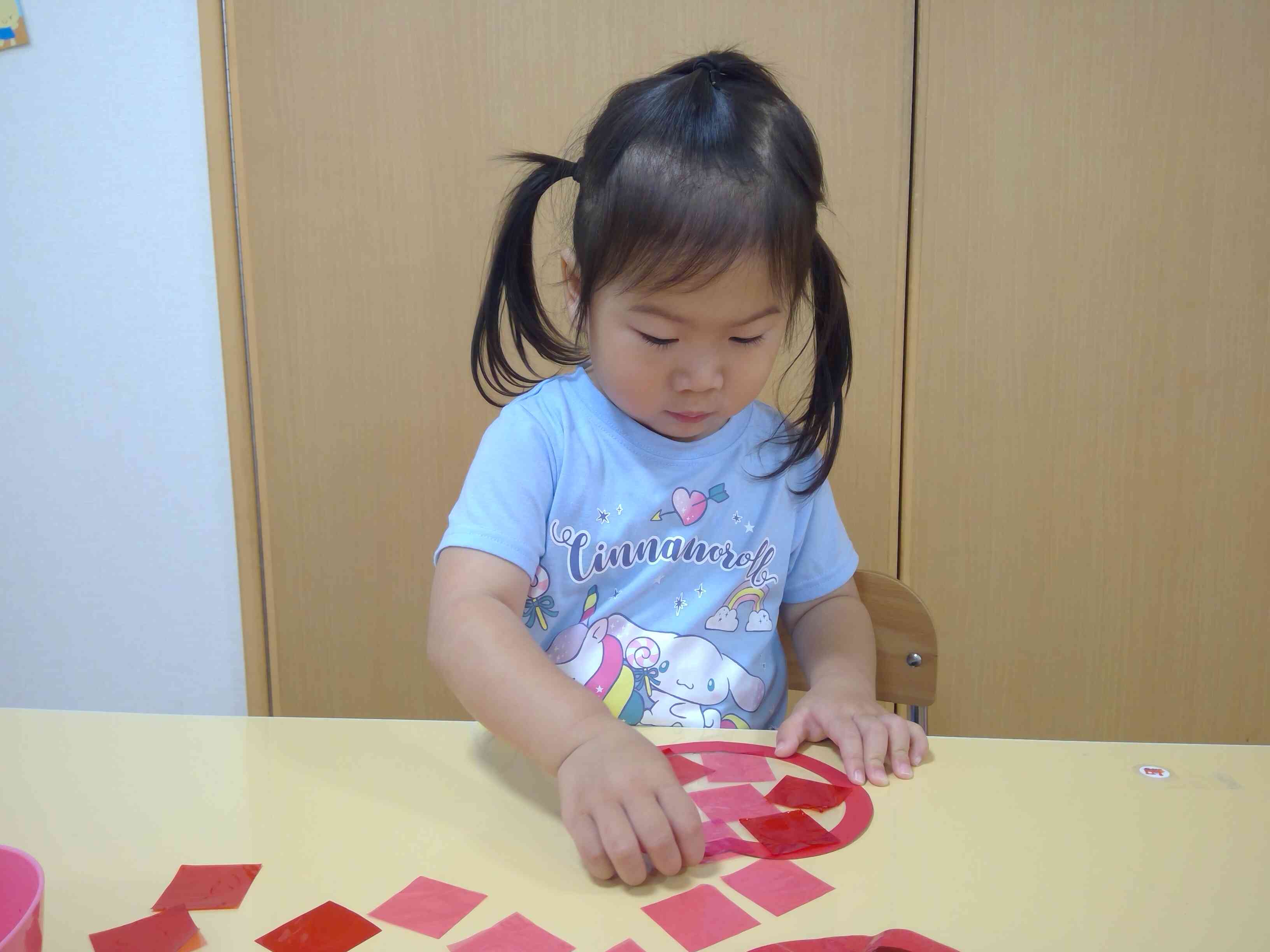 うさぎ組 8月 製作の様子