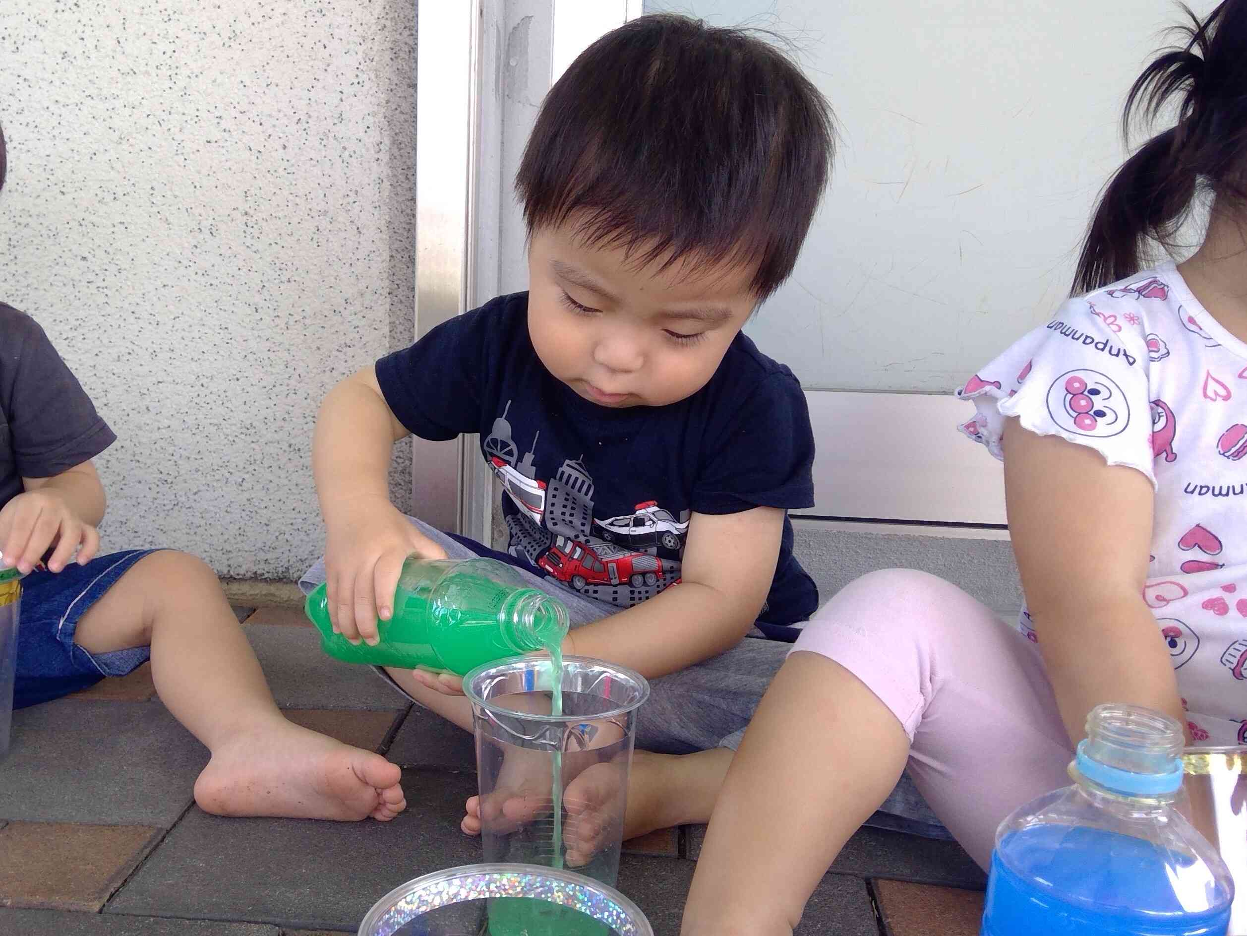 色水遊び☆