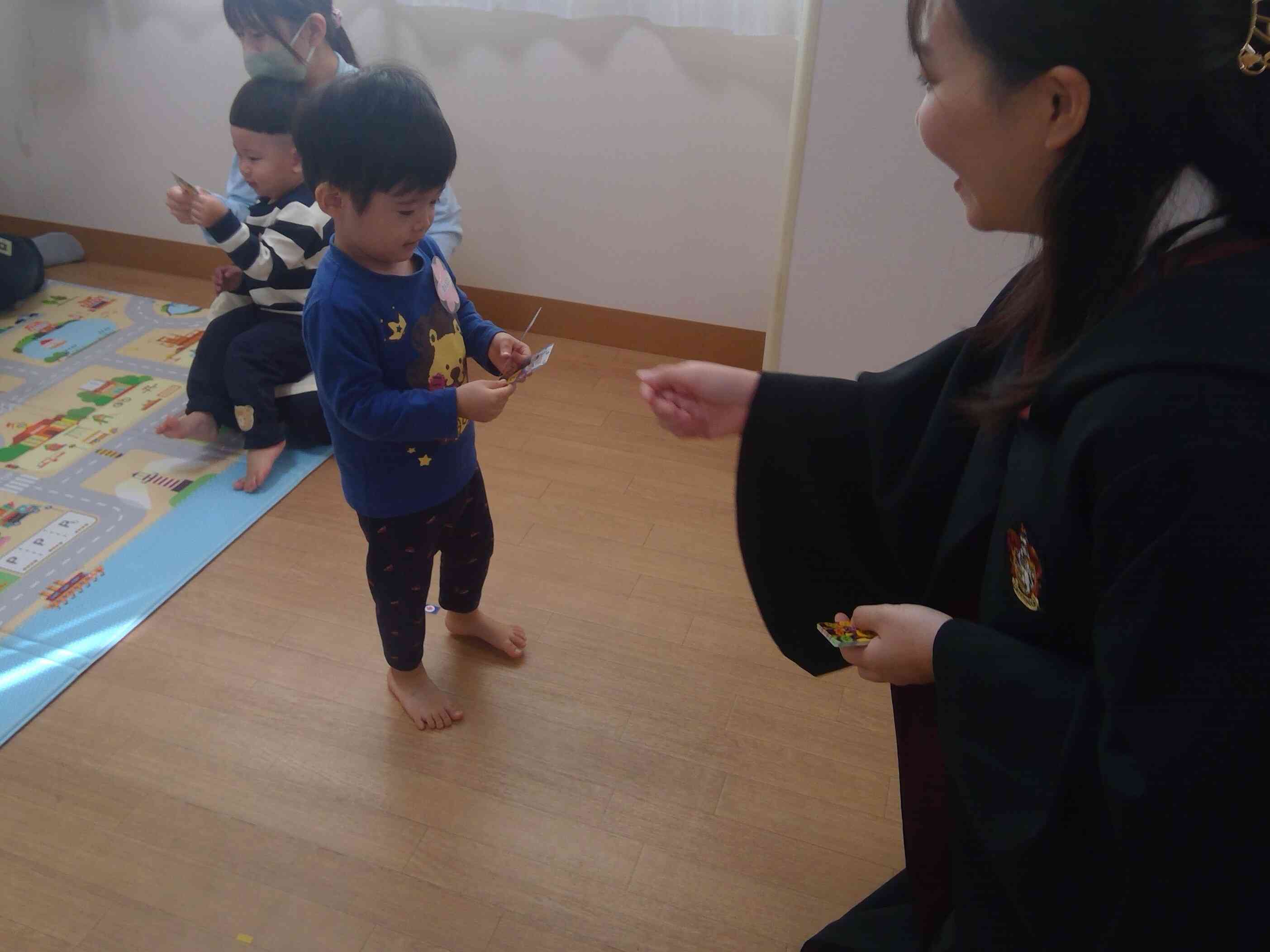 カードをもらったよ♪