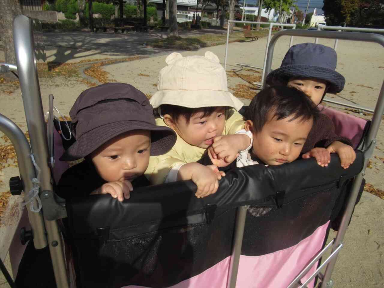 まだ、遊びたいなぁ…また、遊ぼうね！