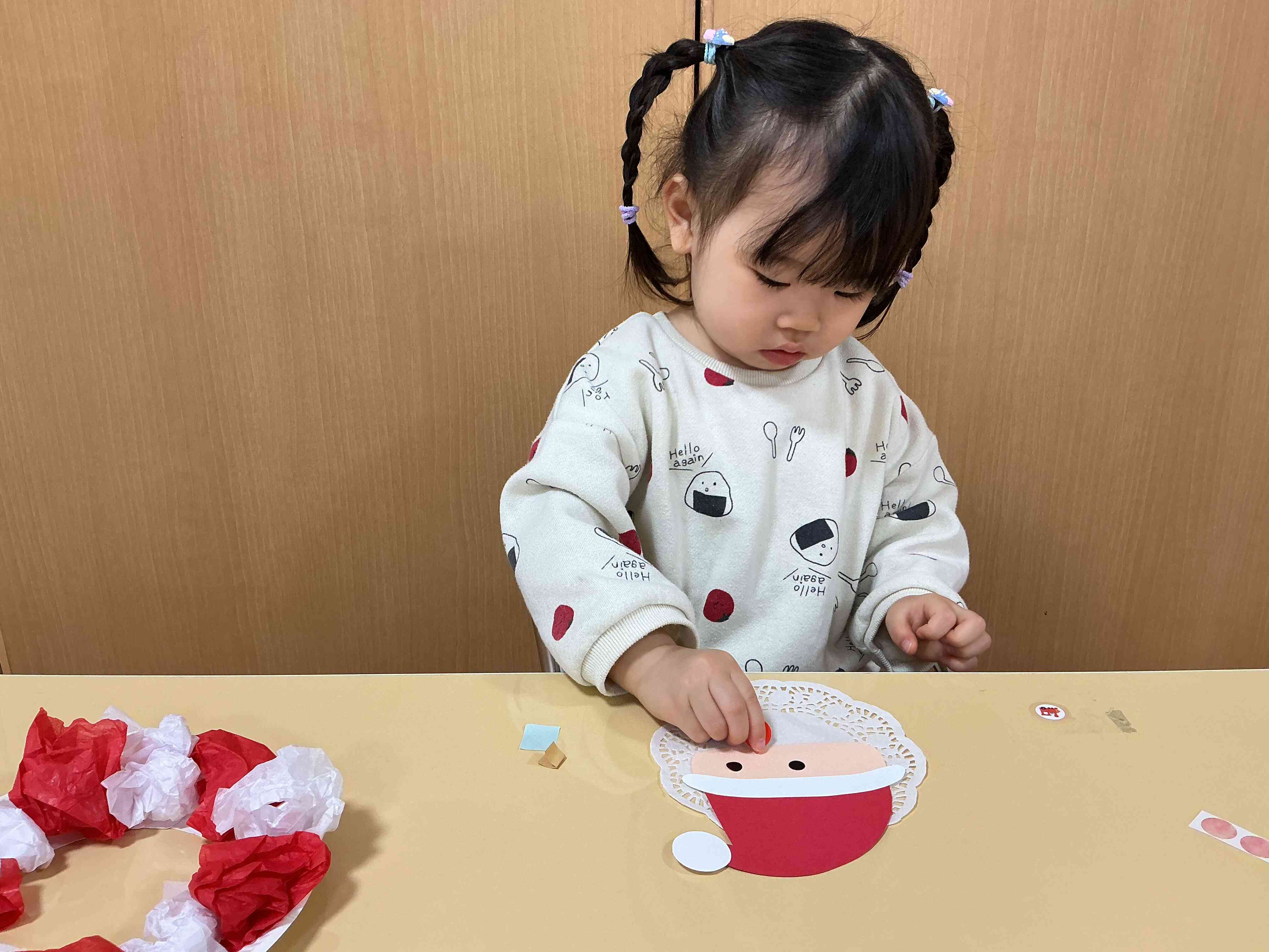 お目目は〜お鼻は〜