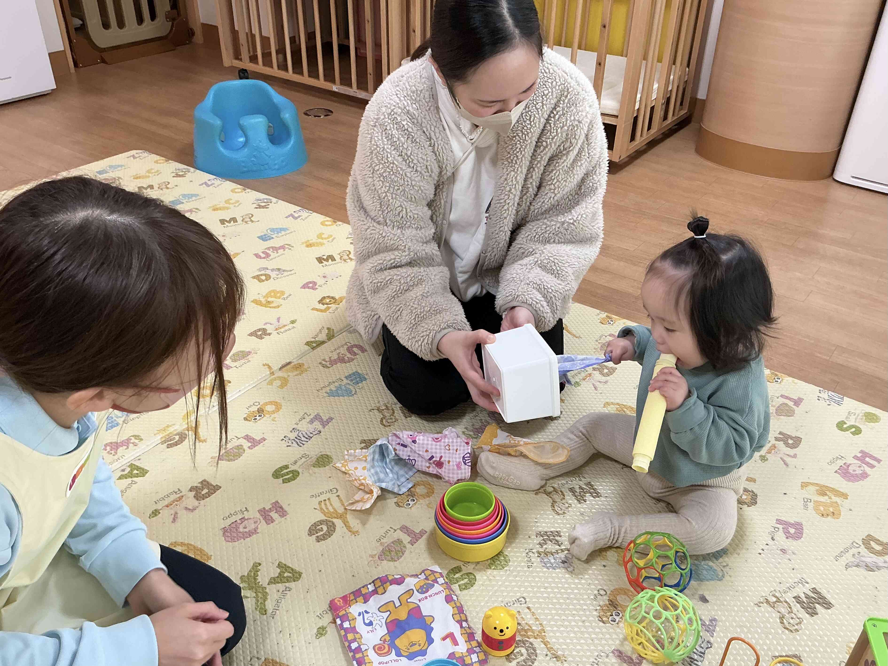 どの玩具にしようかな〜