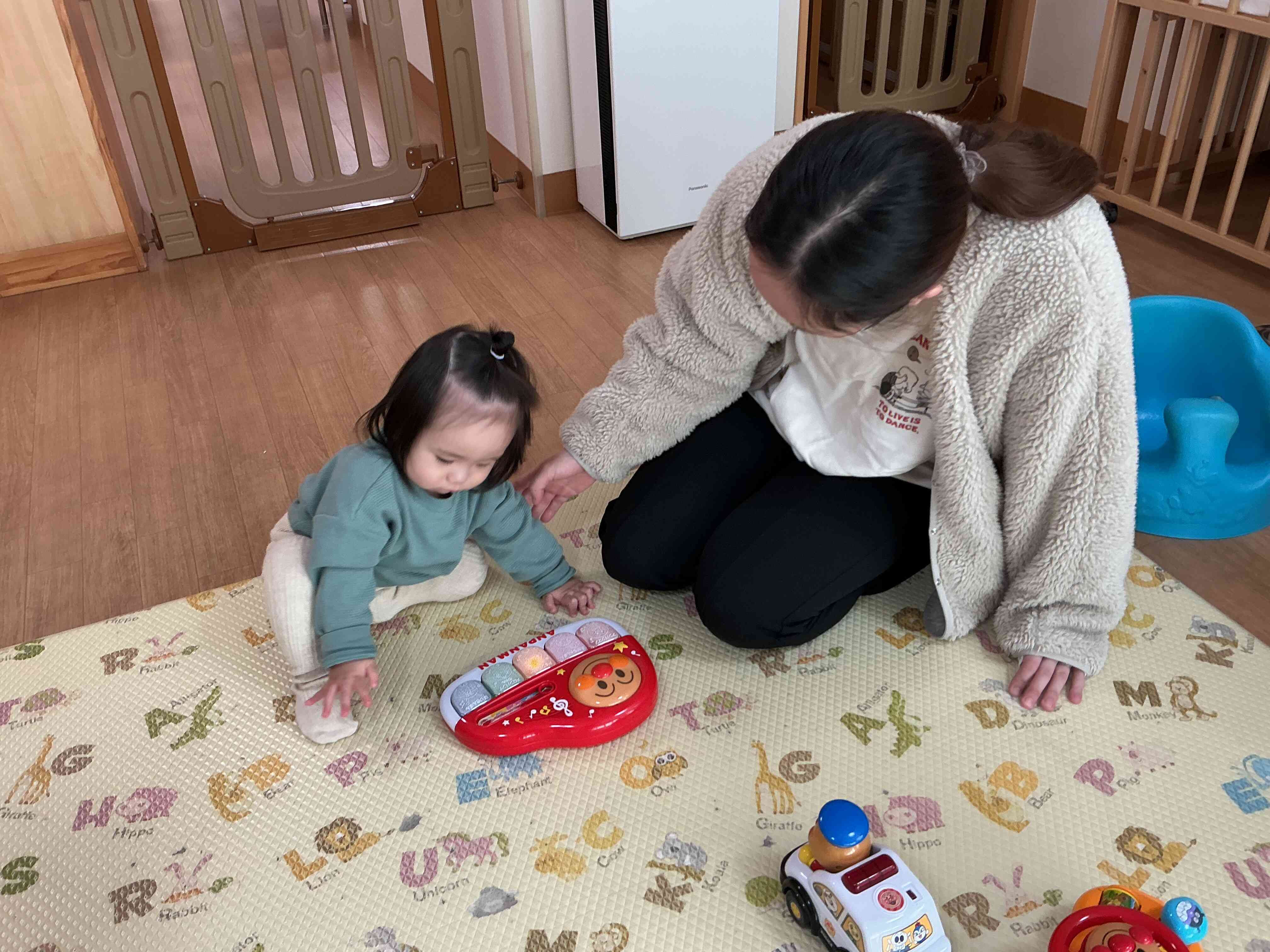 アンパンマンはじめまして〜☆