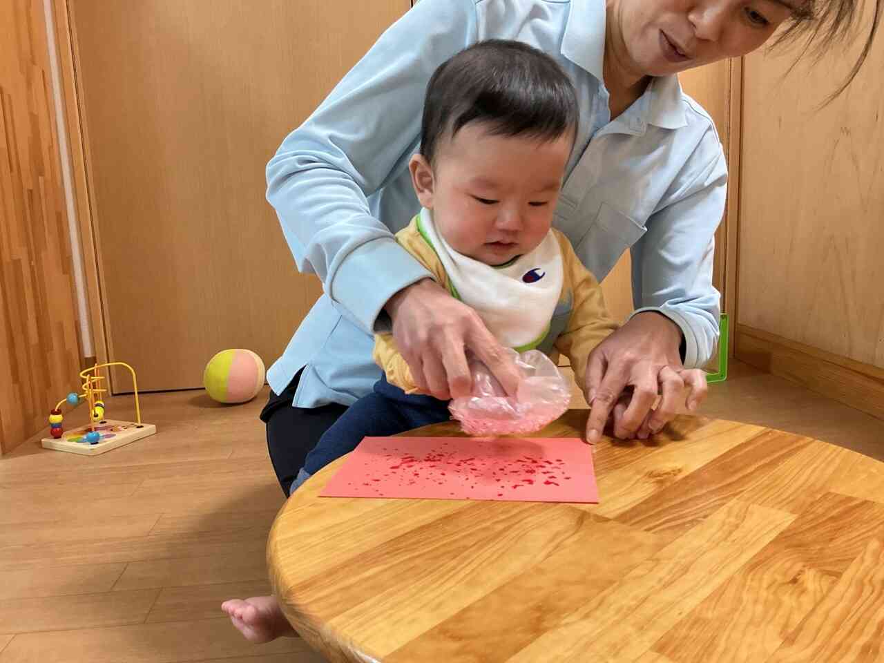 初めてのことに、緊張しています・・・