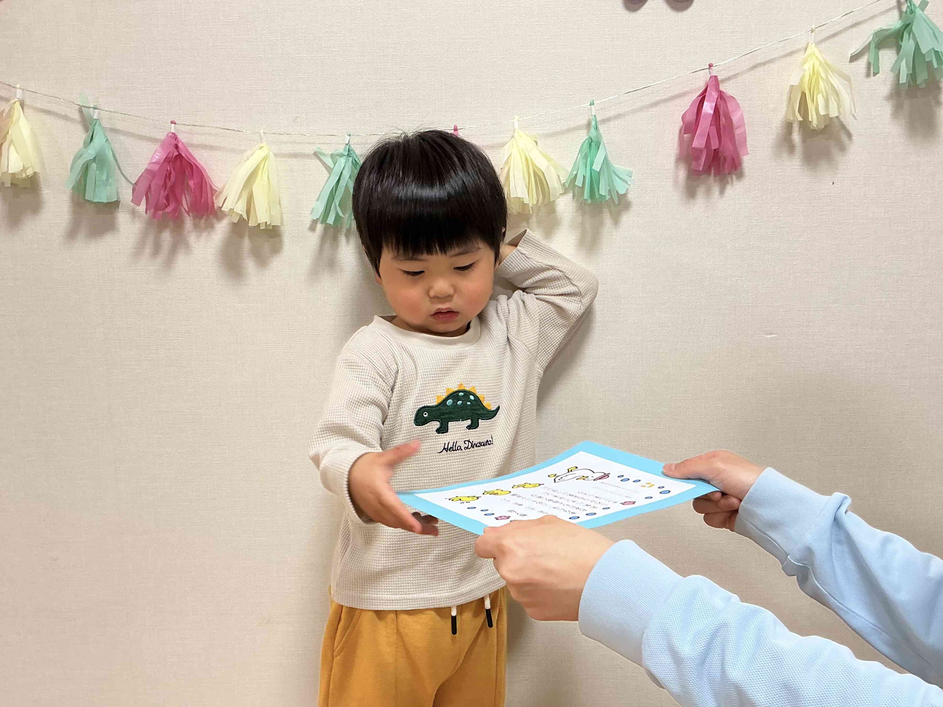 ちょっぴり恥ずかしいようです♩