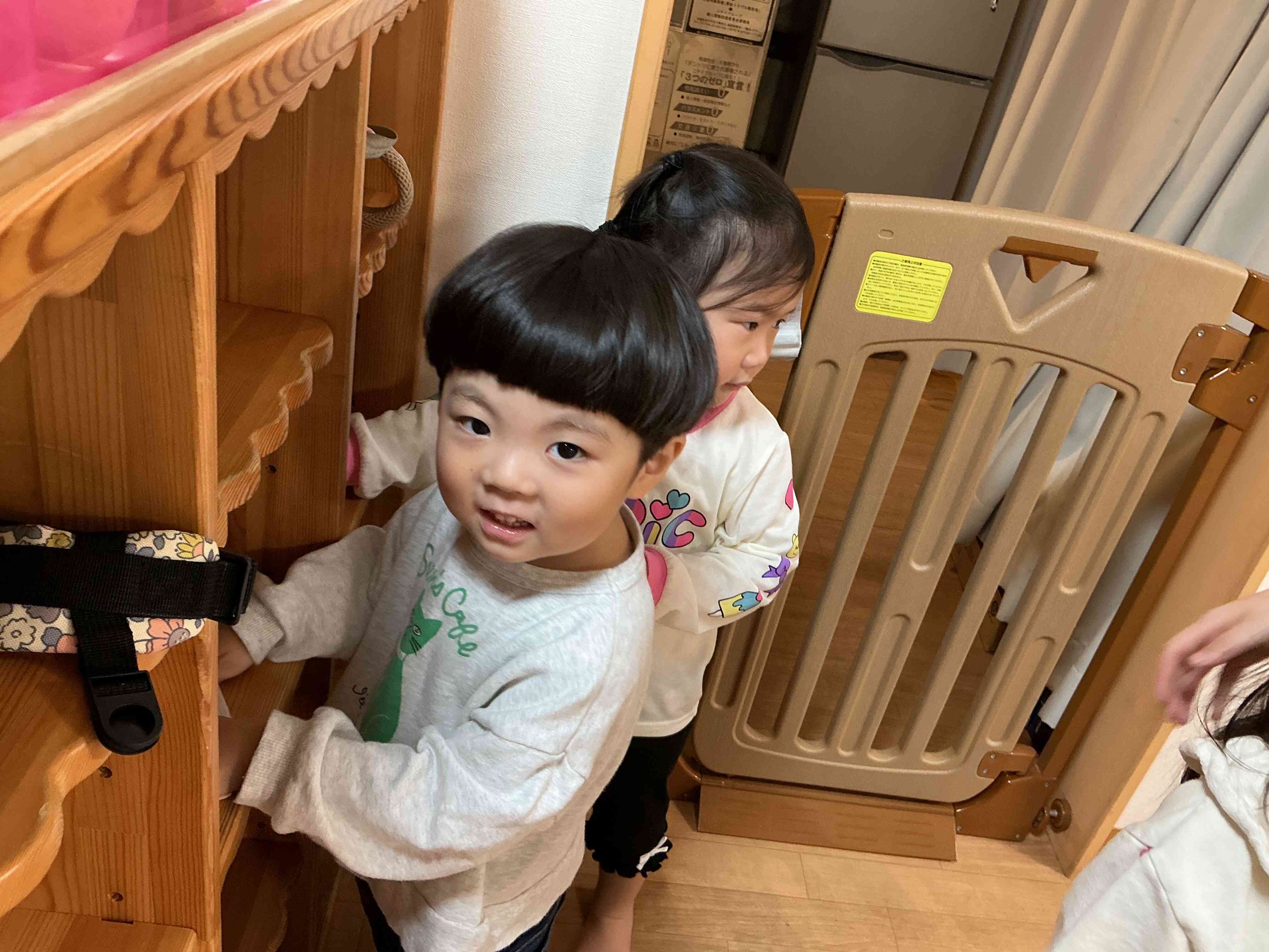 自分たちのロッカーをピカピカに☆