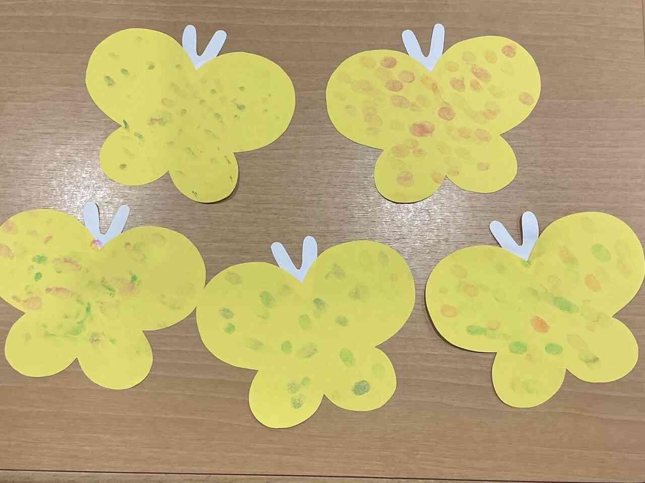 あひる組 4月 製作の様子