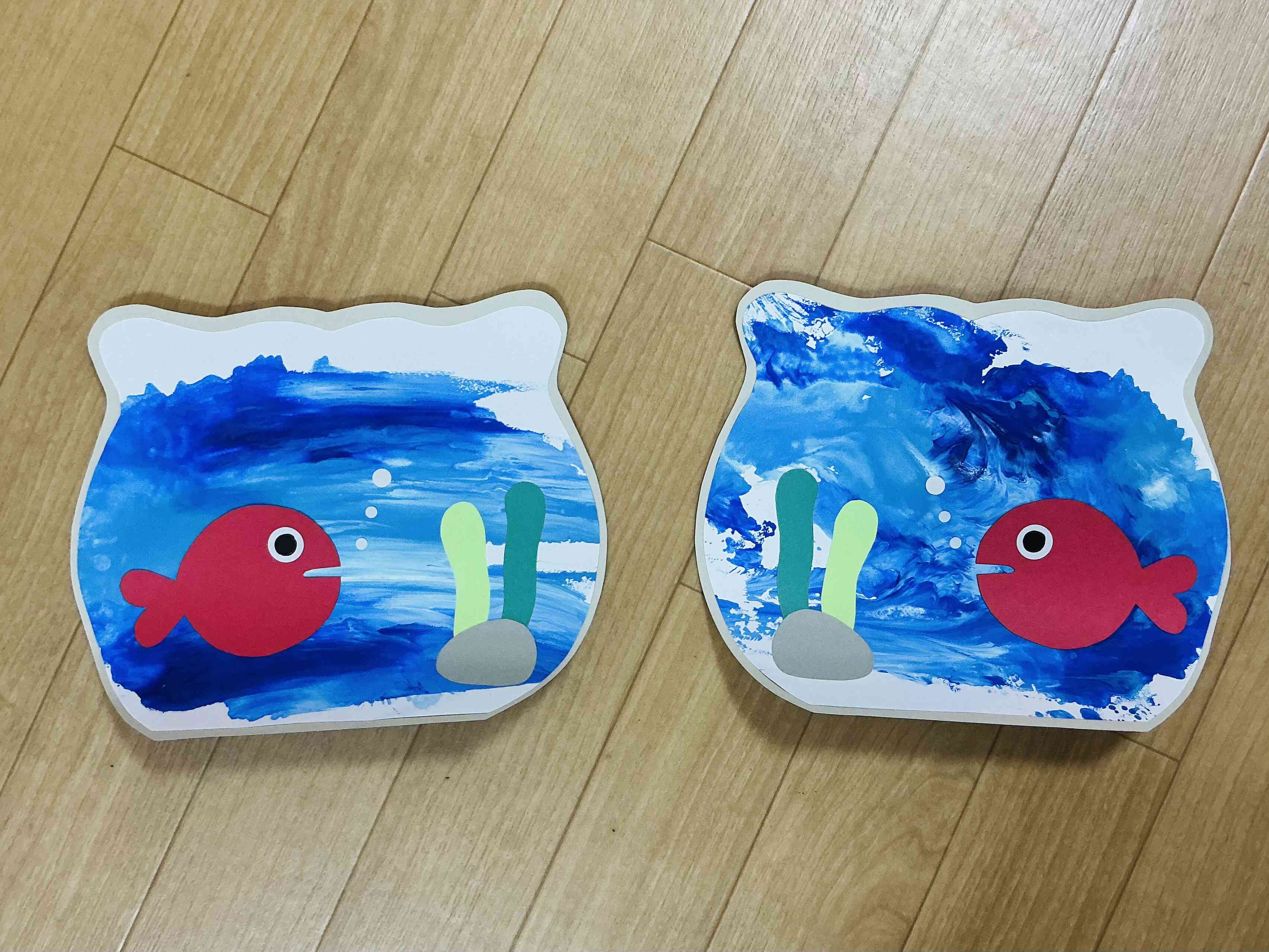 きんぎょがにげた