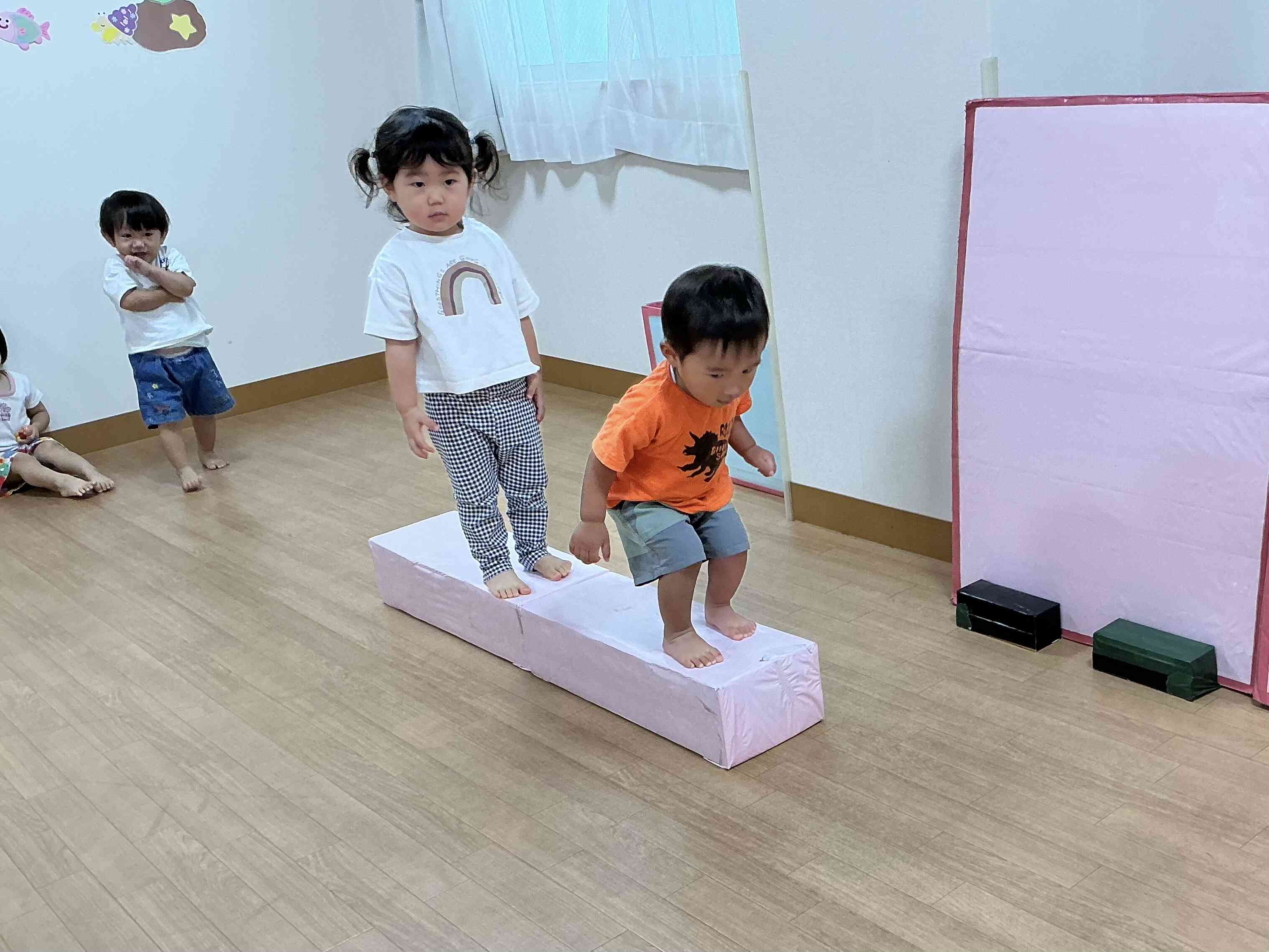 ジャンプするぞ〜!
