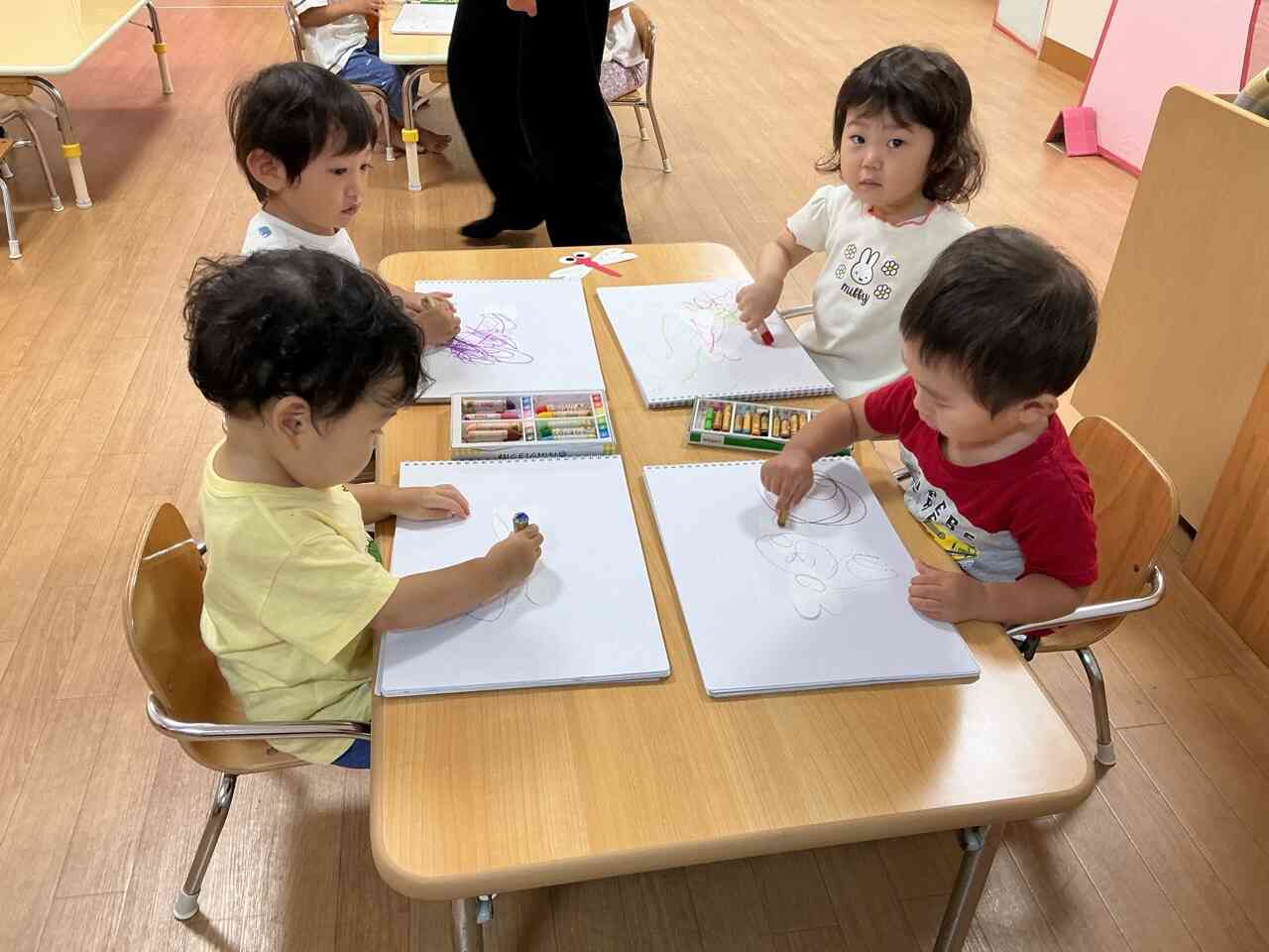 みんなでお絵描き♩