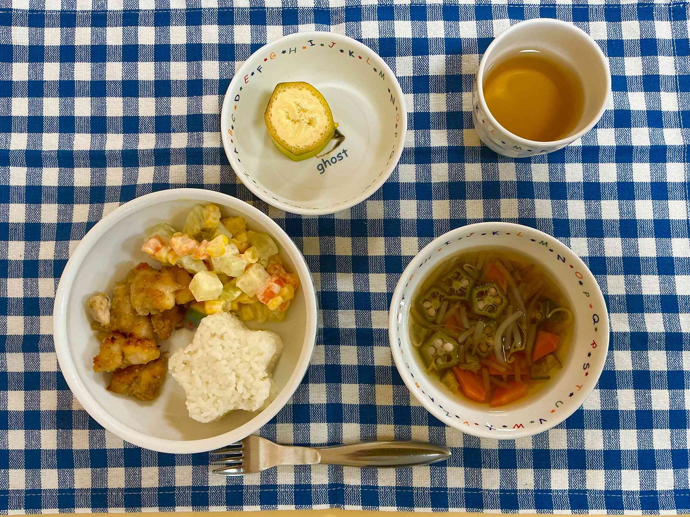 2026年８月７日　給食（お誕生会）