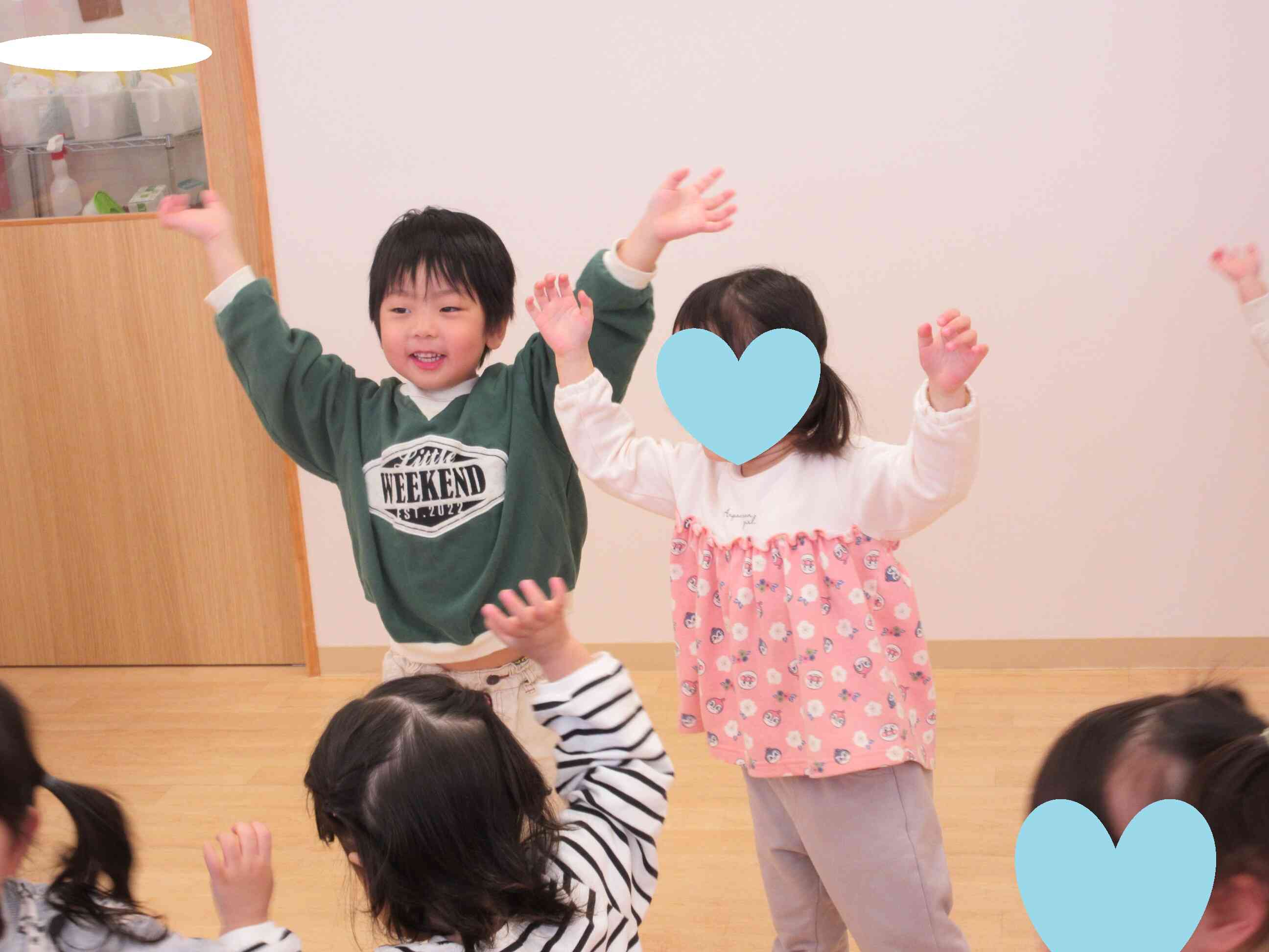 おなじみの曲でみーんな盛り上がっていました！