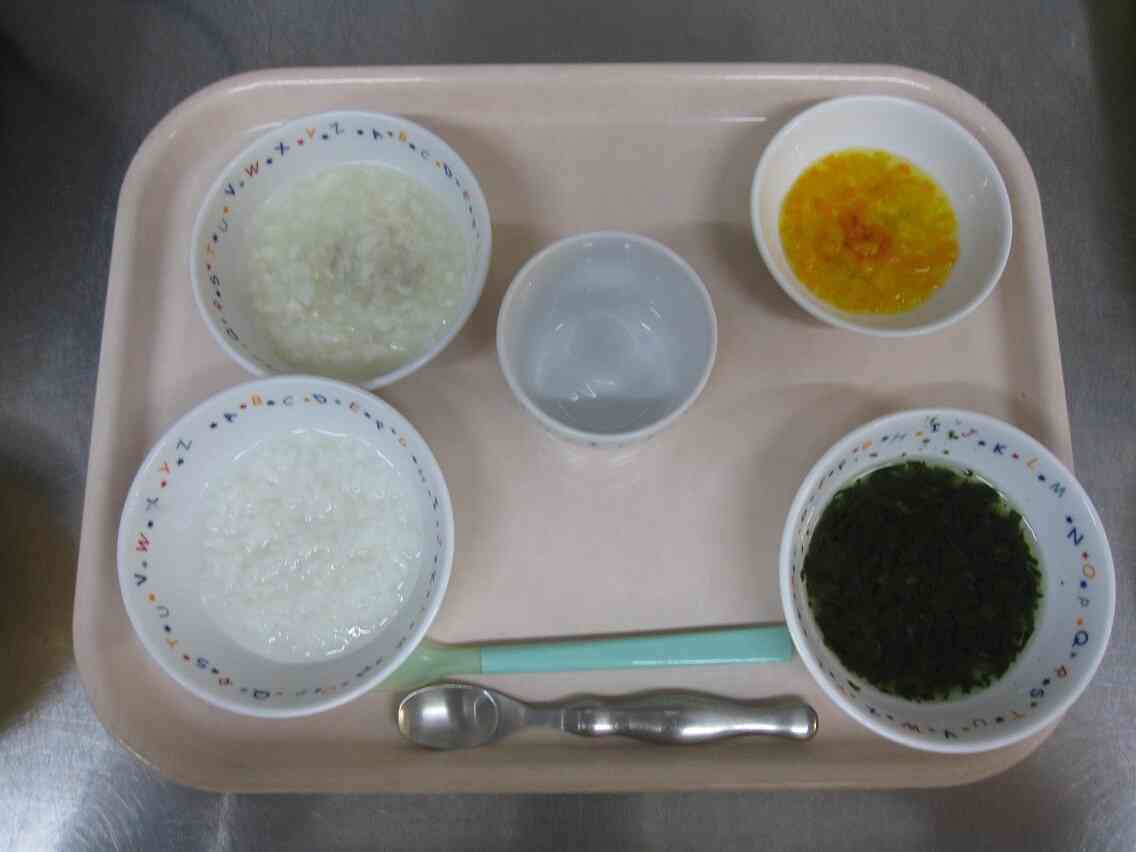 5/9の離乳食(中期)