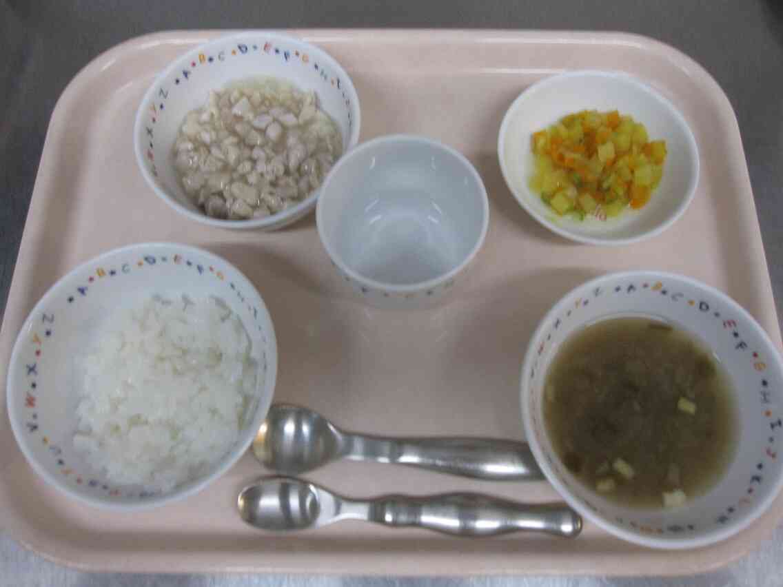 6/11の離乳食(後期)