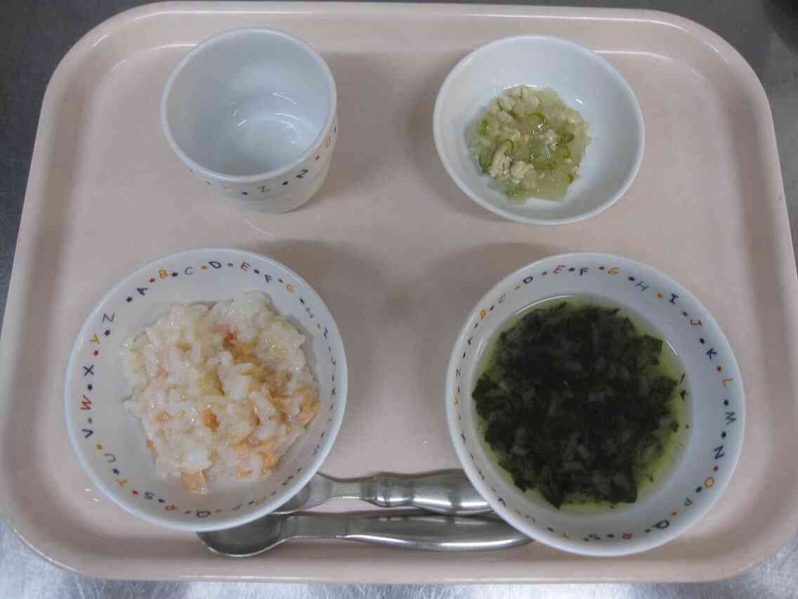 7/29の離乳食(後期)
