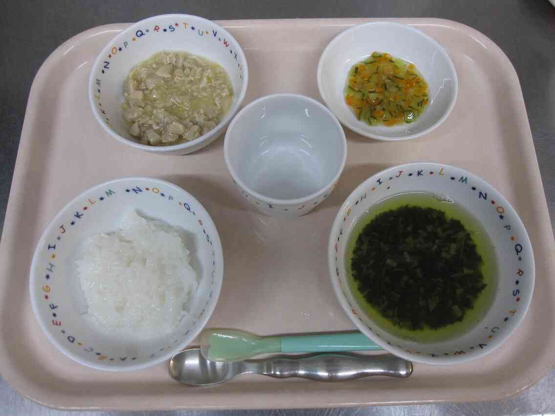 9/17の離乳食(中期)