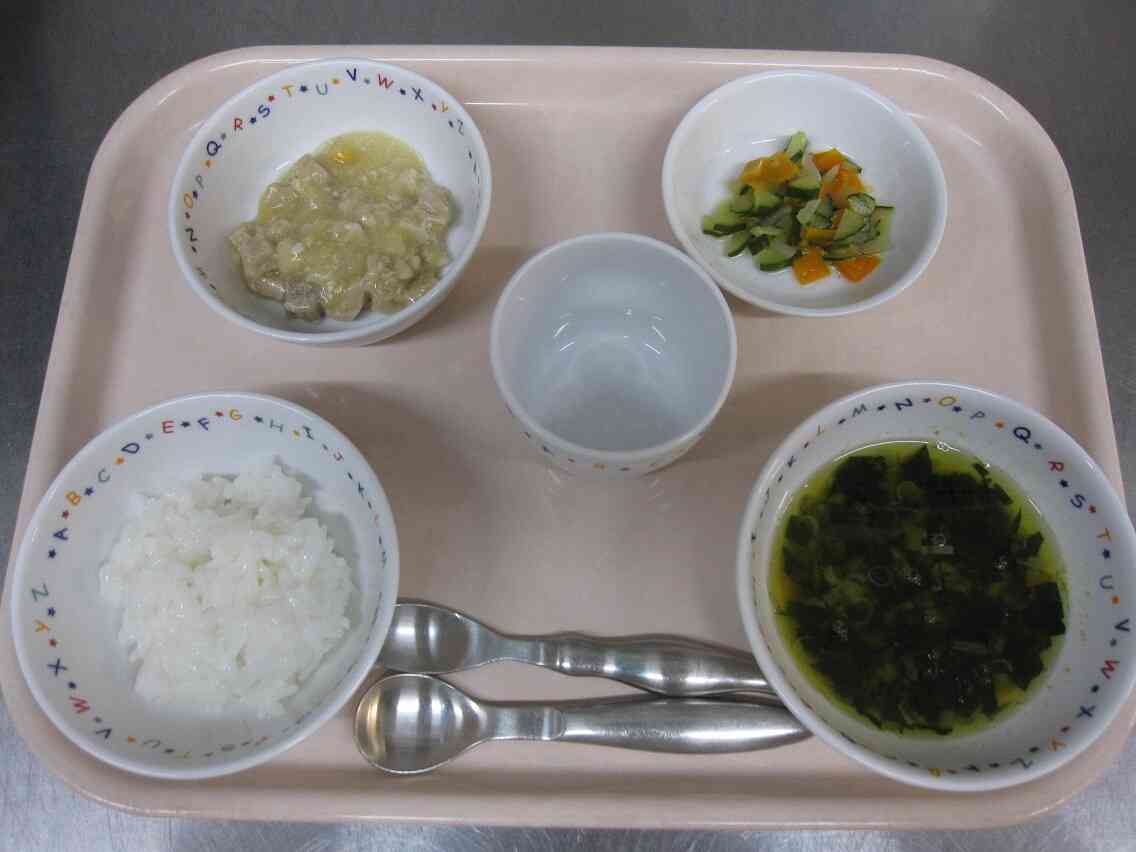 9/17の離乳食(後期)
