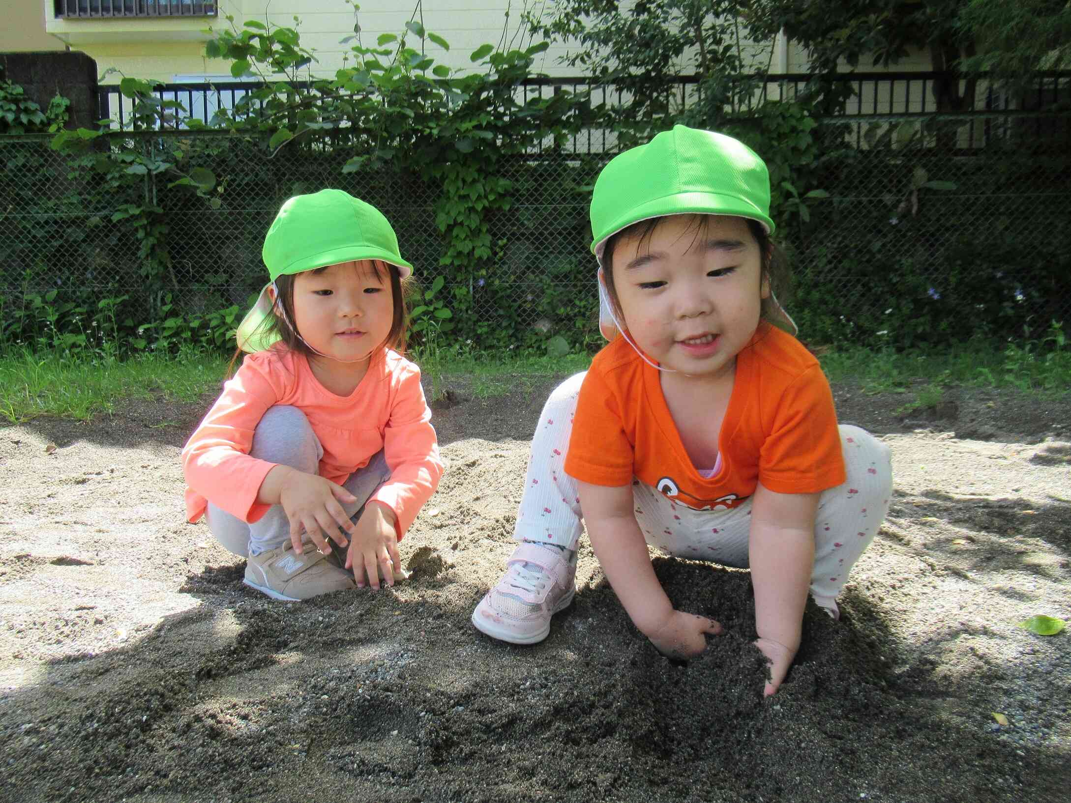 砂場あそび