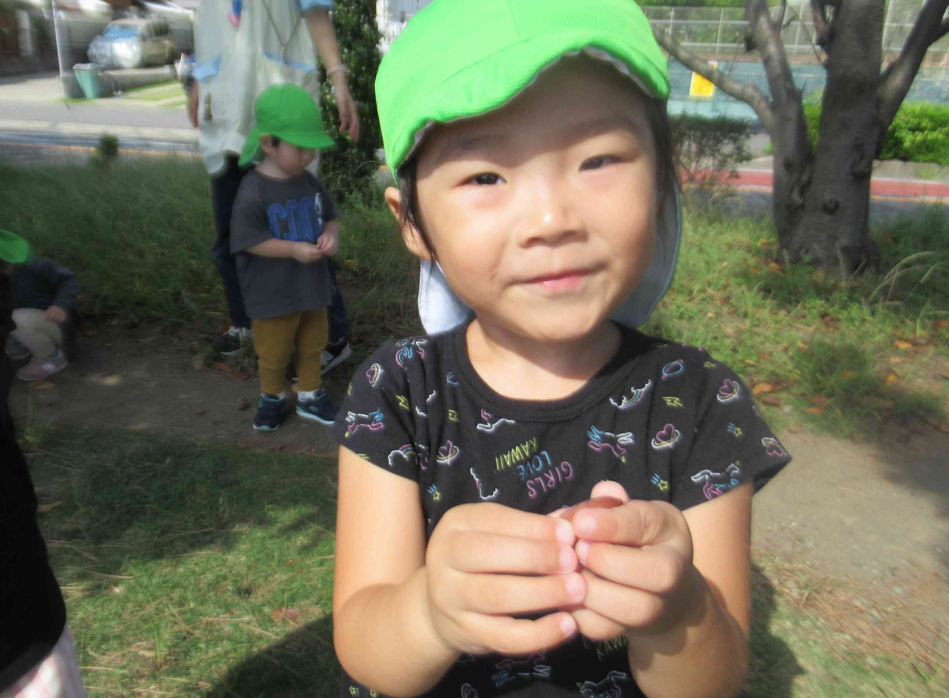 秋のお散歩～うさぎ組～