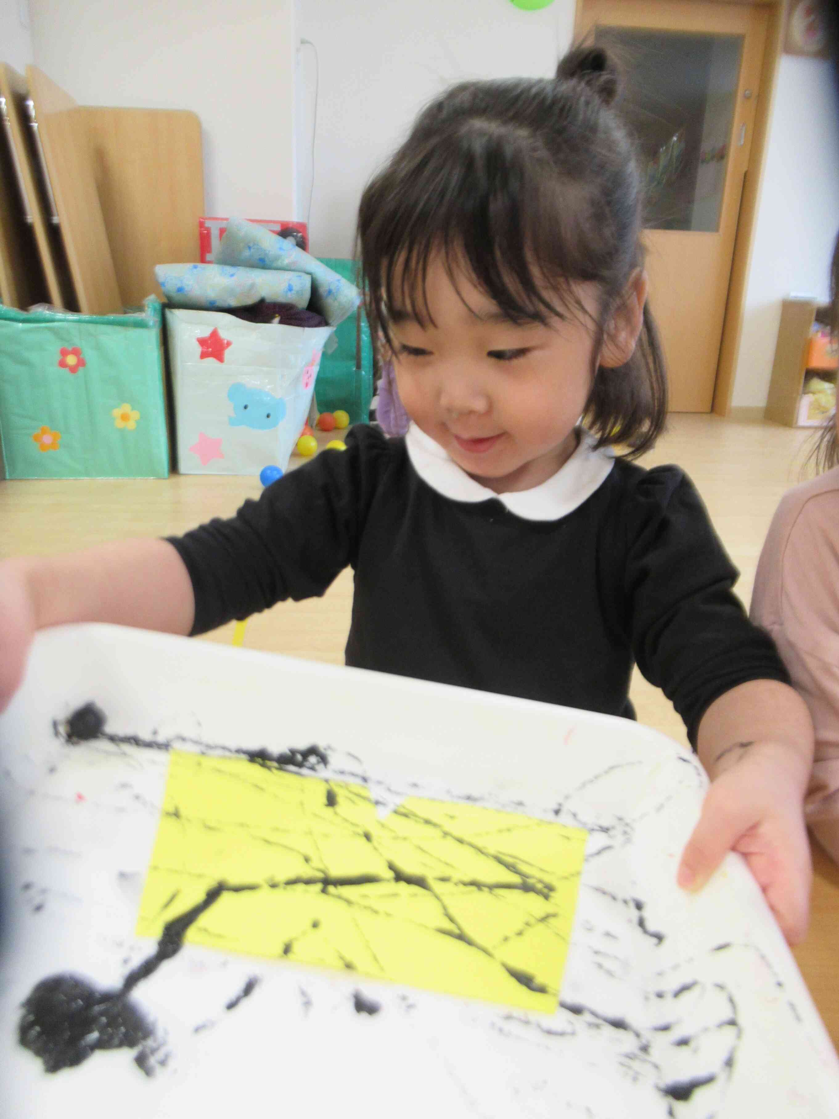 節分製作～うさぎ組～（2歳児）