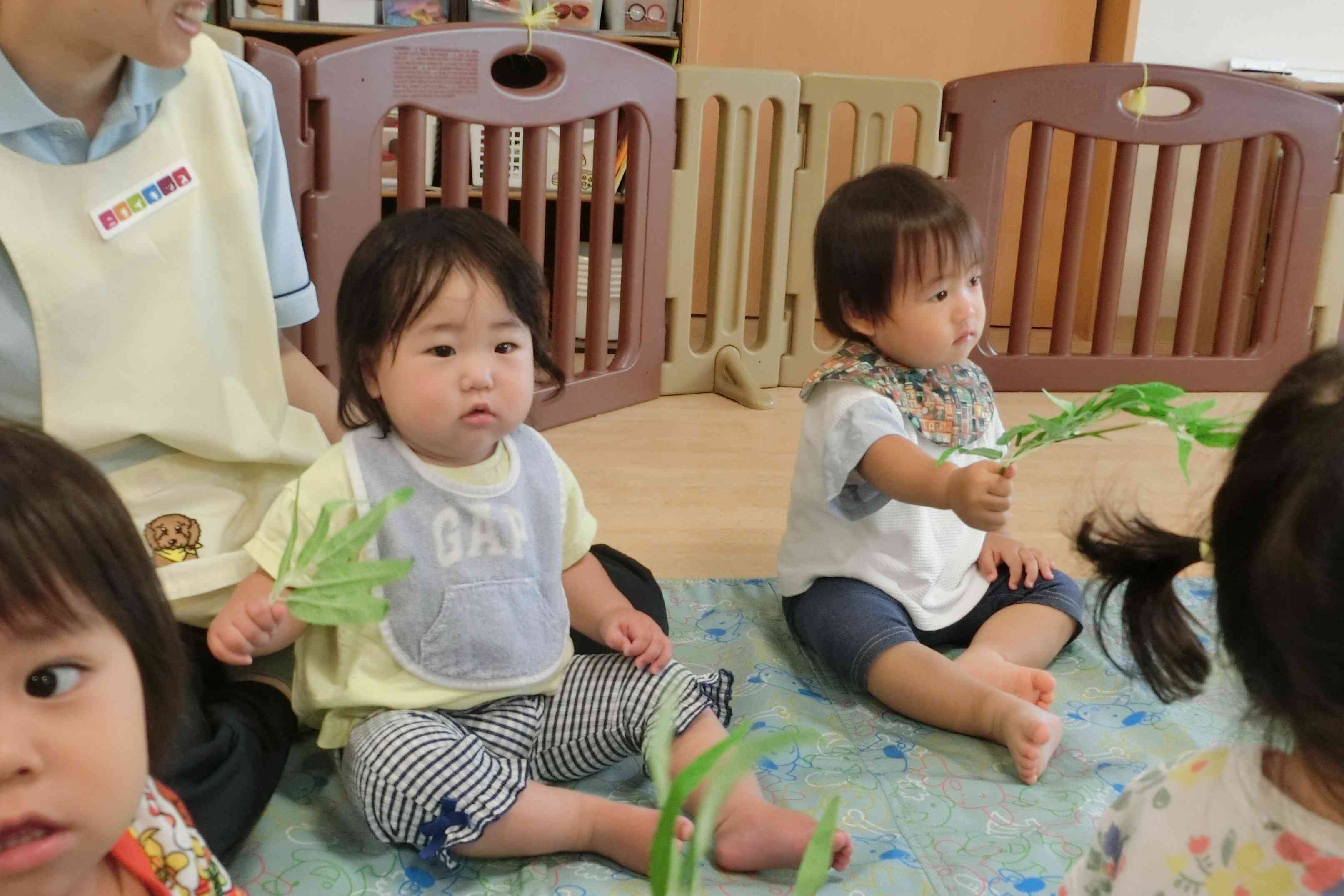 たなばたさまを歌ったよ
