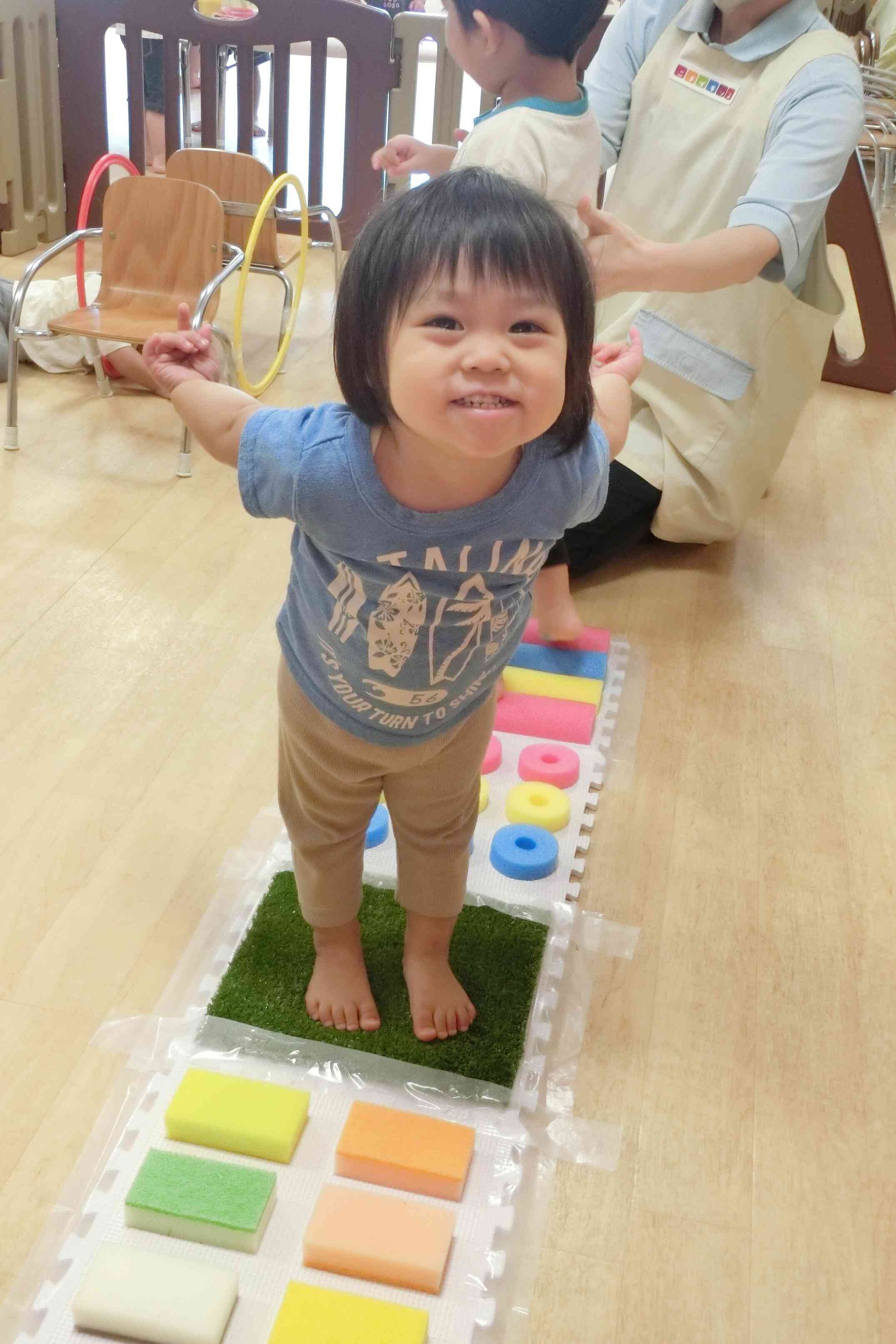 運動遊び～あひる組～