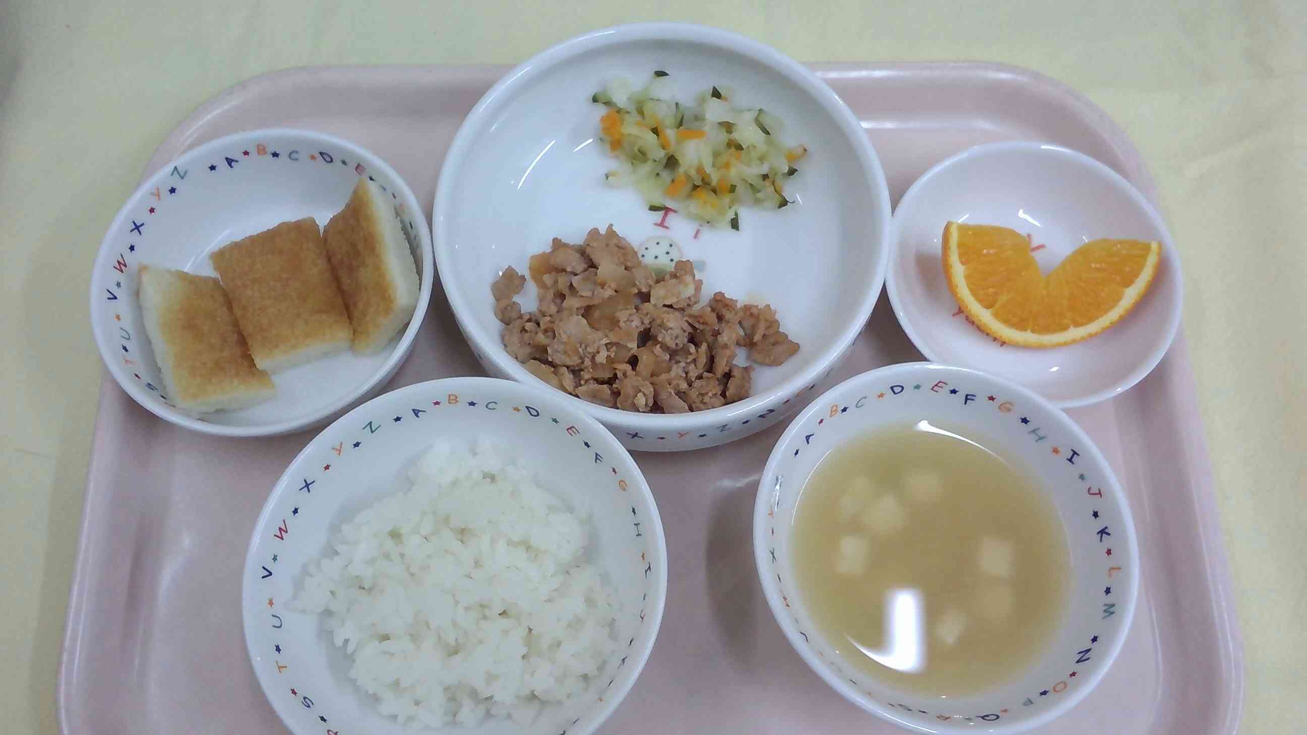 7月２２日（火）の給食