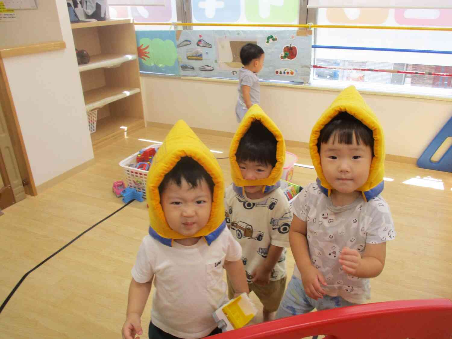 部屋の中でも